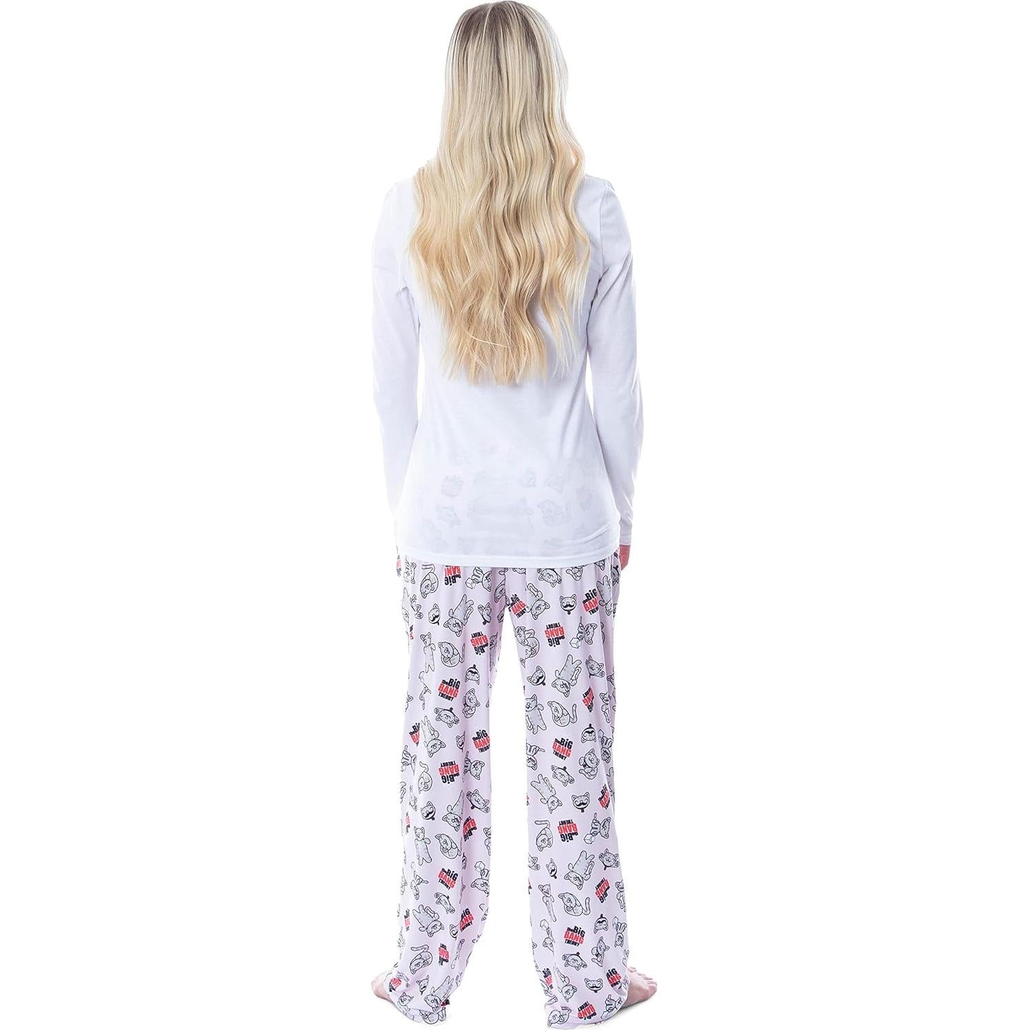 Pantalones de Pijama Ultra Suaves Intimo Gatito Suave Rosa