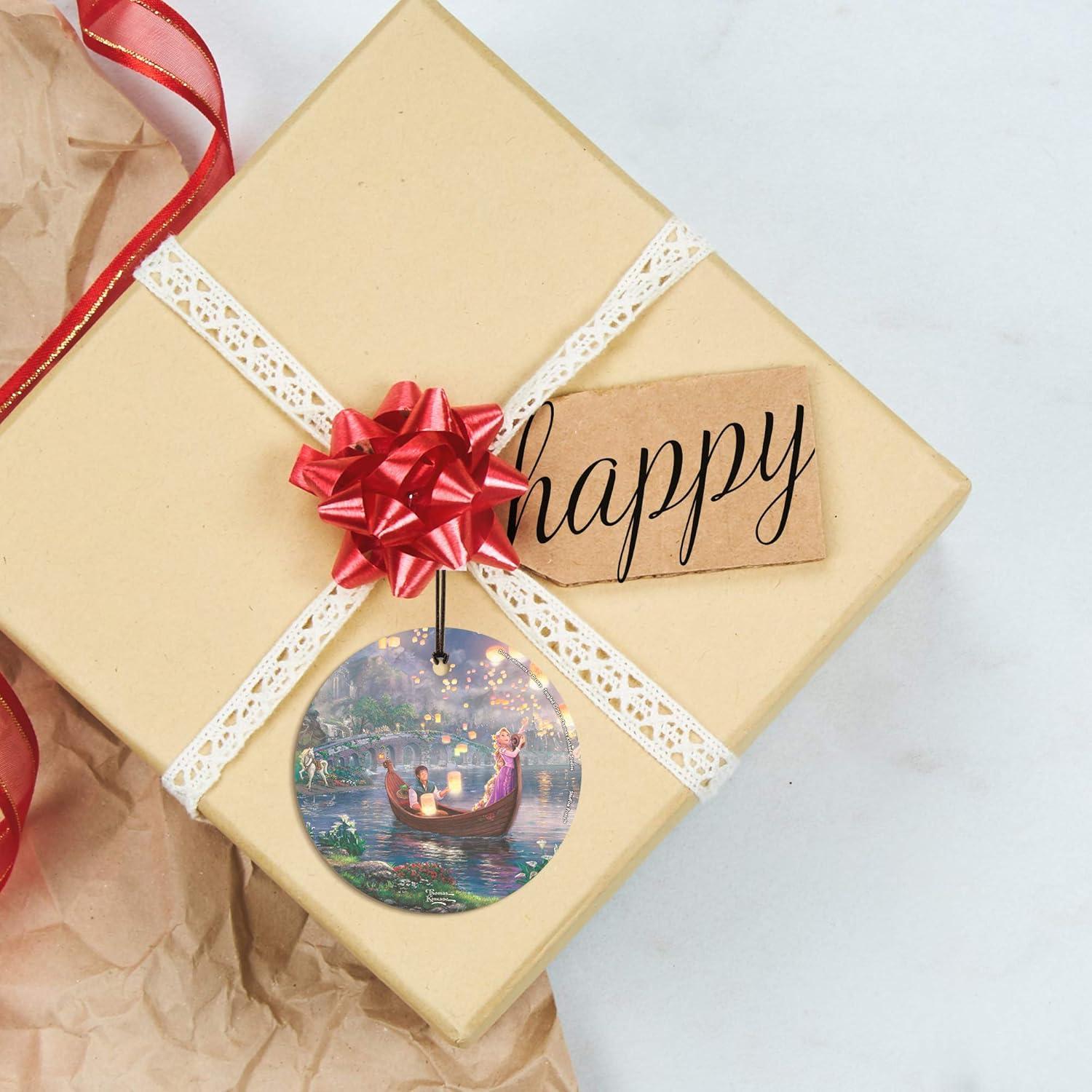 Vidrio Colgante Disney Enredados Rapunzel 8.89 cm StarFire