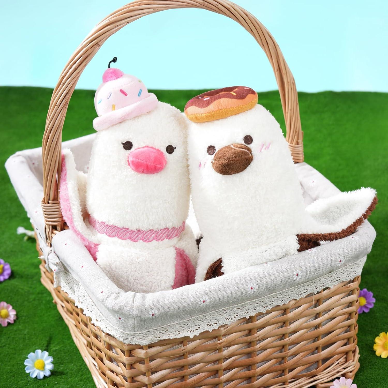 Almohada de Peluche Pato Plátano PEACH CAT 30 cm Pastel