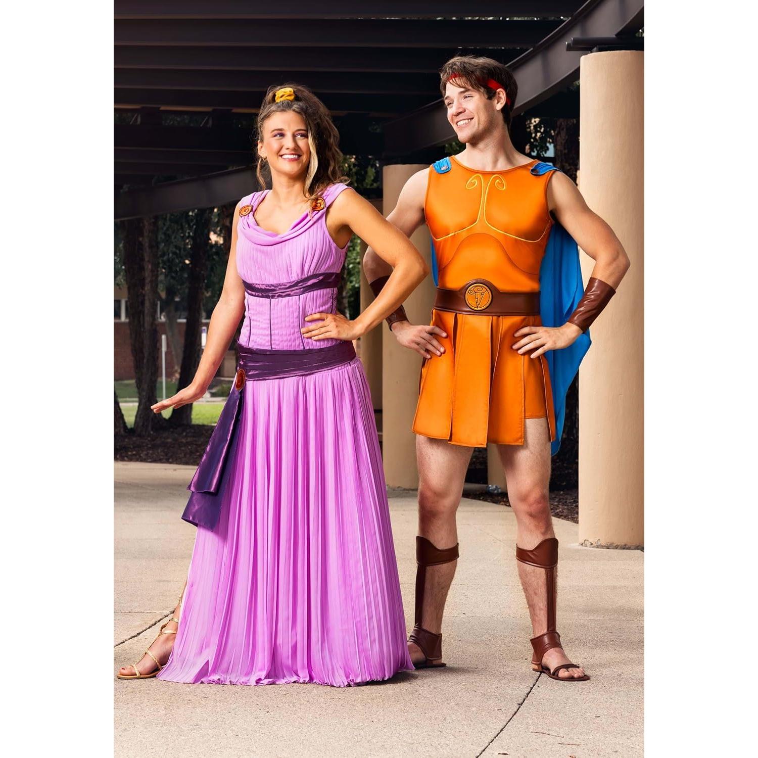 Disfraz Deluxe Héroes Disney Hércules Adulto Talla Pequeña