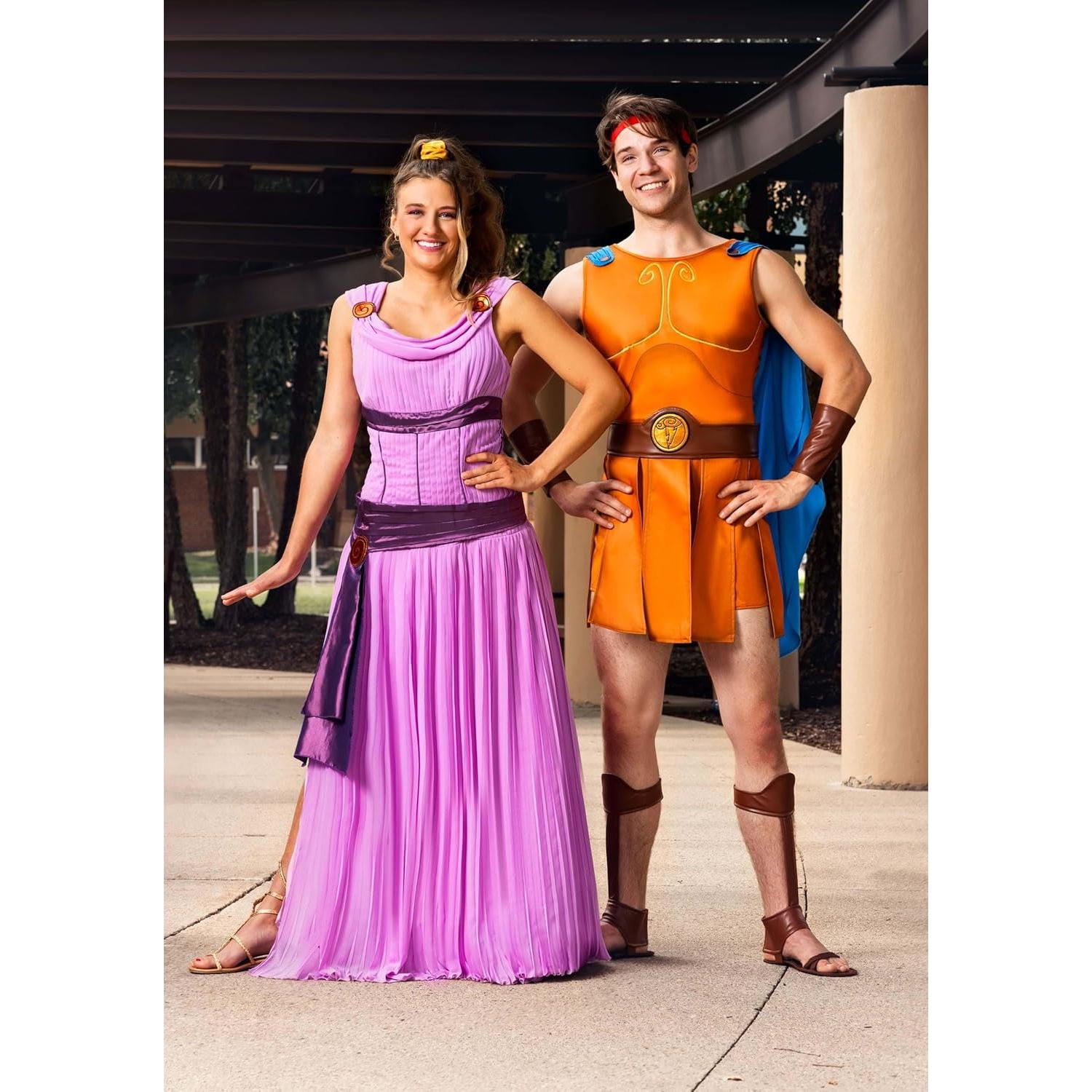 Disfraz Deluxe Héroes Disney Hércules Adulto Talla Pequeña