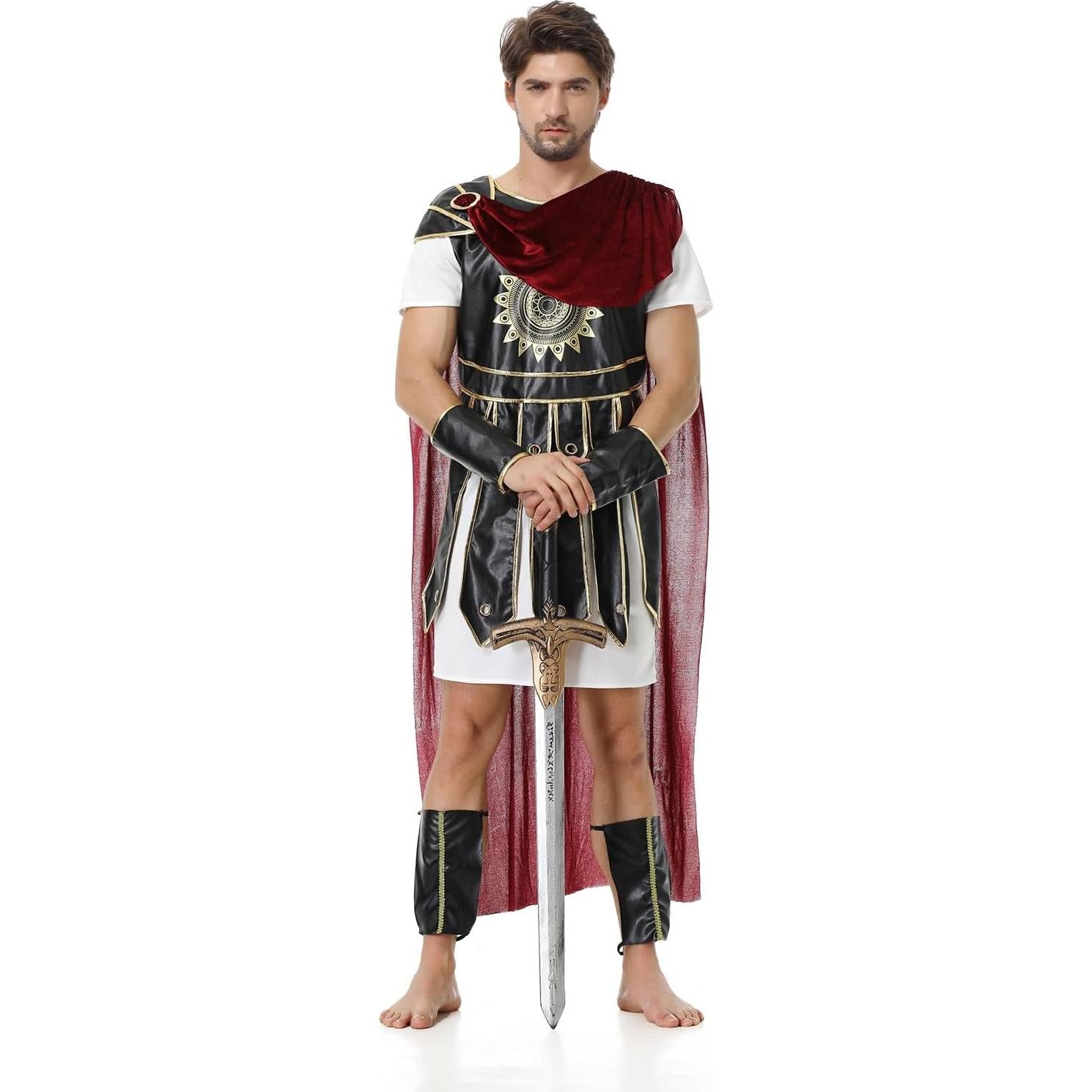 Disfraz de Soldado Romano Adulto Guerrero Espartano Halloween