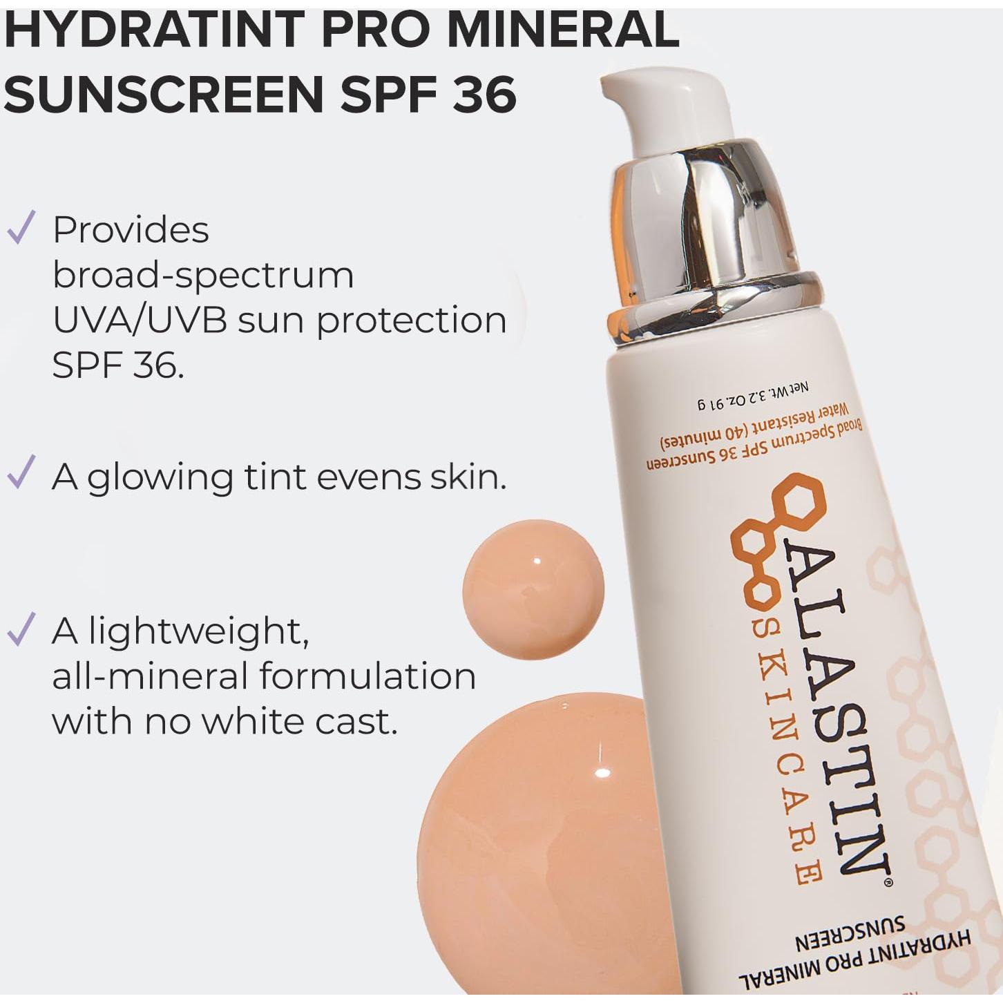 Bloqueador Solar Mineral ALASTIN HydraTint SPF 36 90g