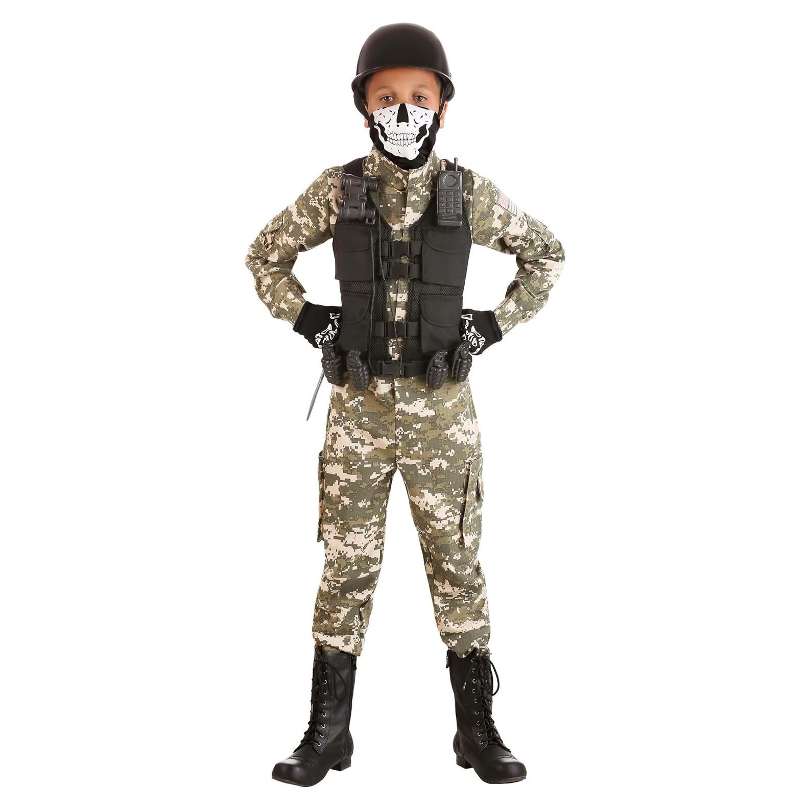 Disfraz de Soldado de Batalla para Niños Fun Costumes XS