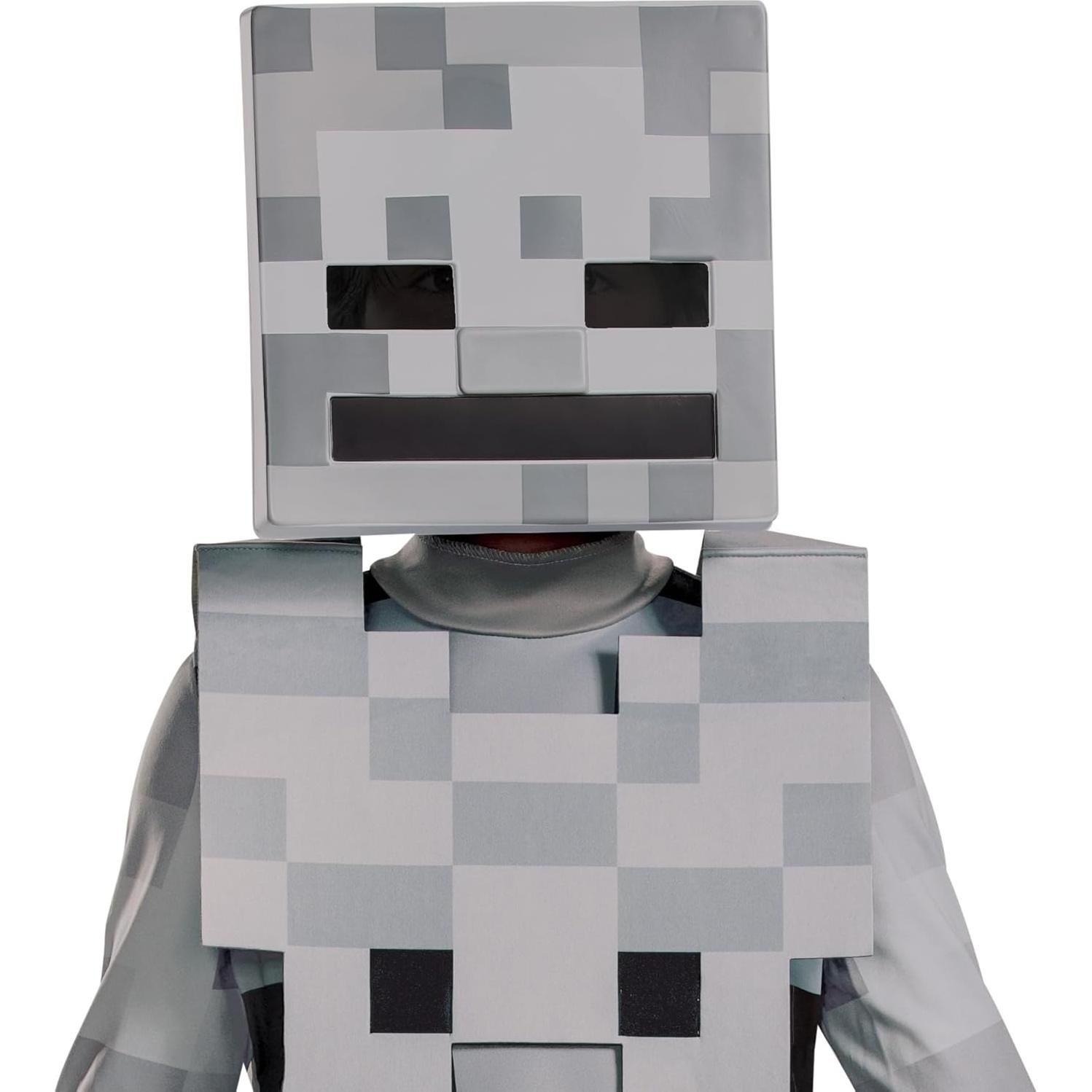 Disfraz Esqueleto Minecraft Disguise para Niños 4-6 Años