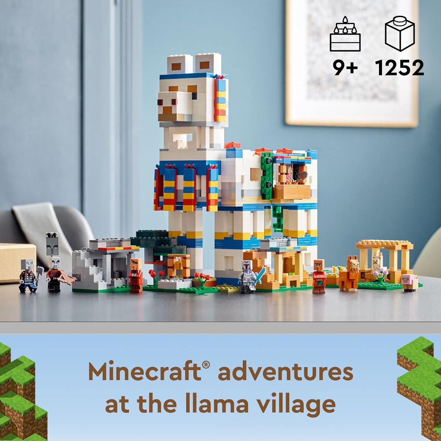 LEGO Minecraft Casa de la Granja de Llamas 21188 - 1252 Piezas