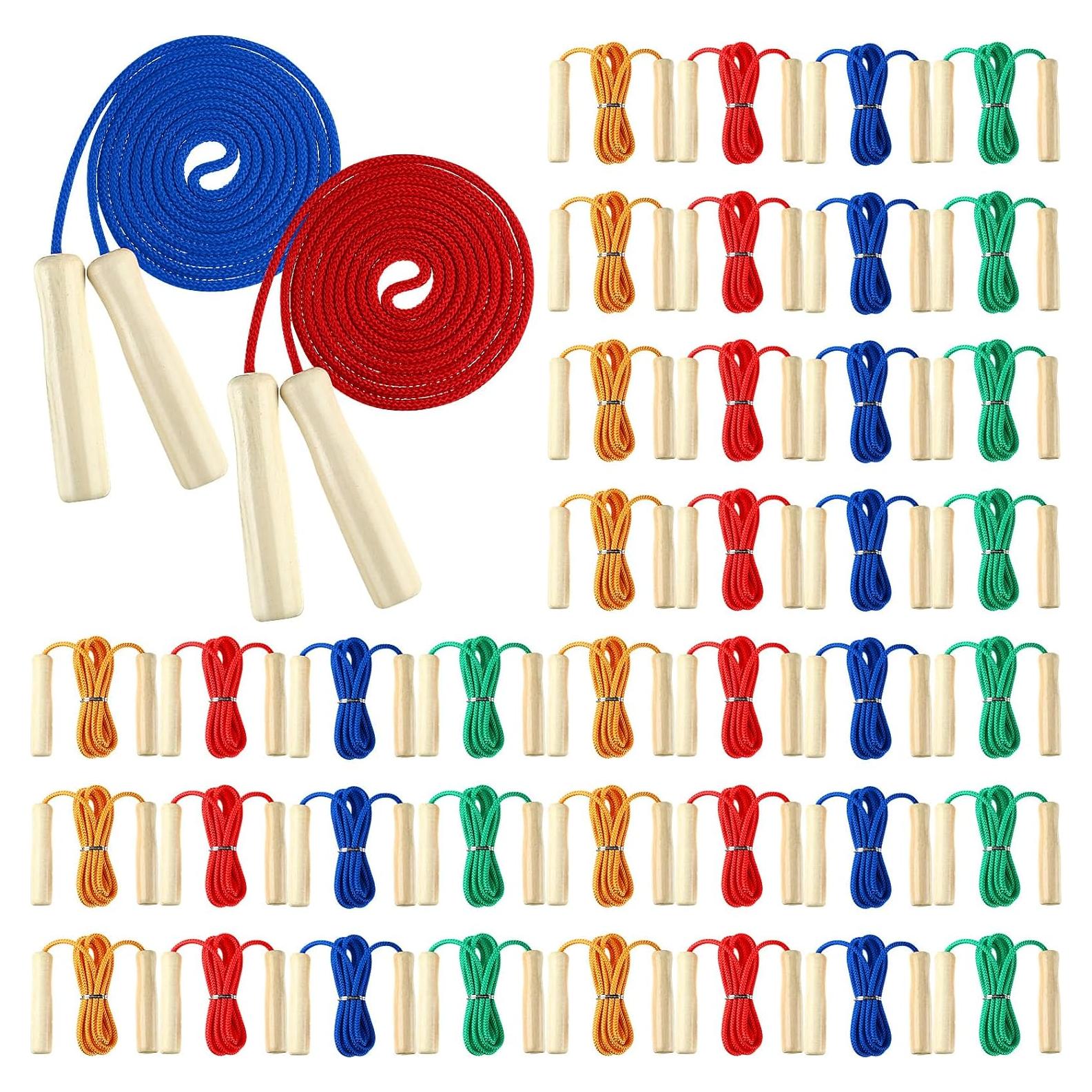 Cuerdas de Saltar Ajustables Sonwyoung 2.60m para Niños y Adultos