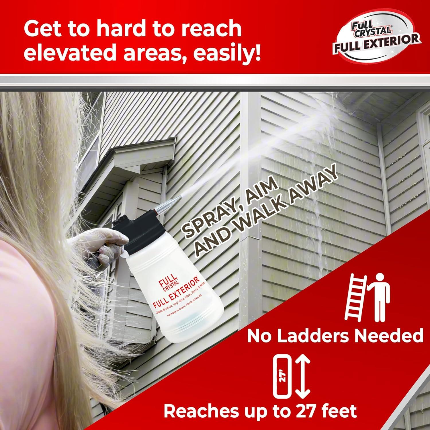 Kit de Limpieza Exterior RDL - Botella + Recarga 4 oz - No Tóxico