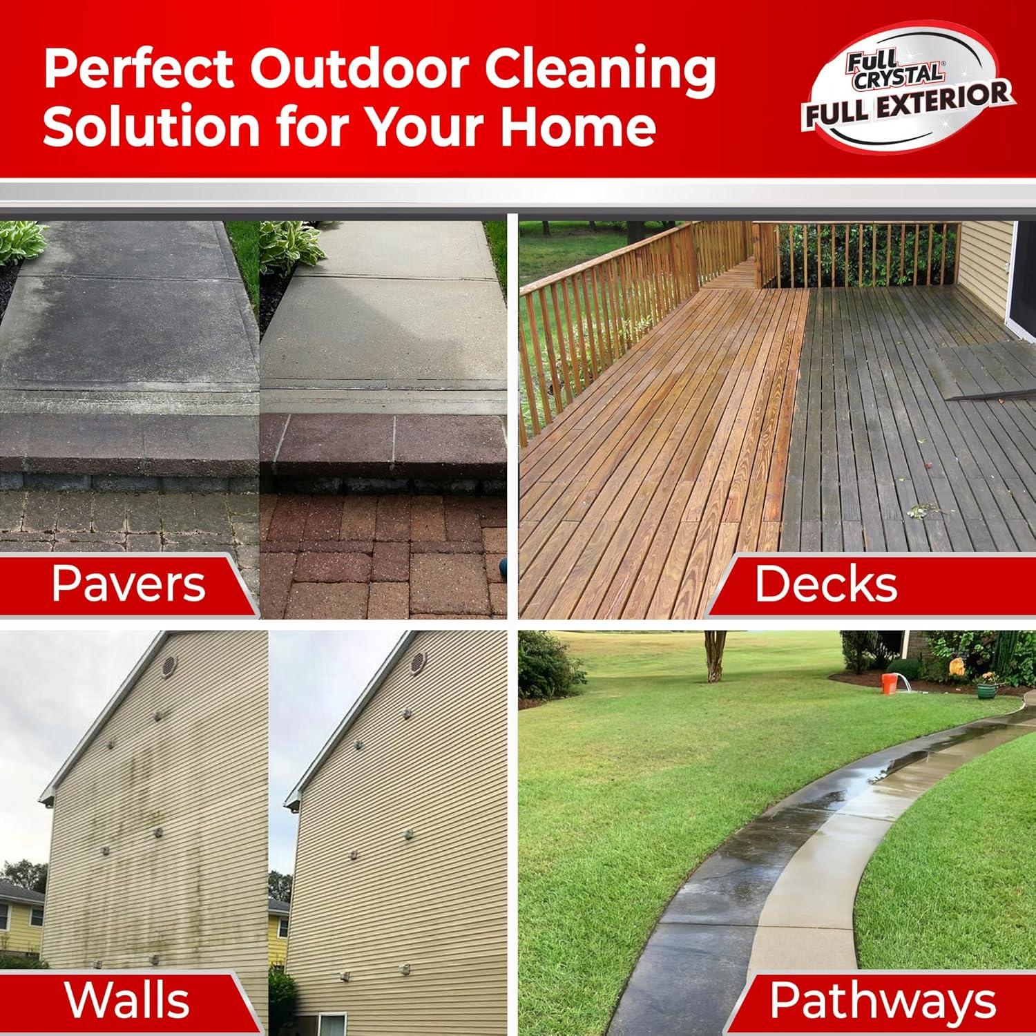 Kit de Limpieza Exterior RDL - Botella + Recarga 4 oz - No Tóxico