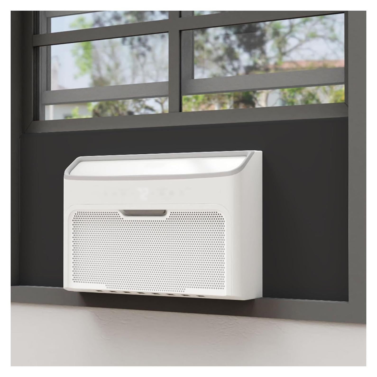 Paneles Laterales de Aire Acondicionado Memrita 99x43 cm Negro