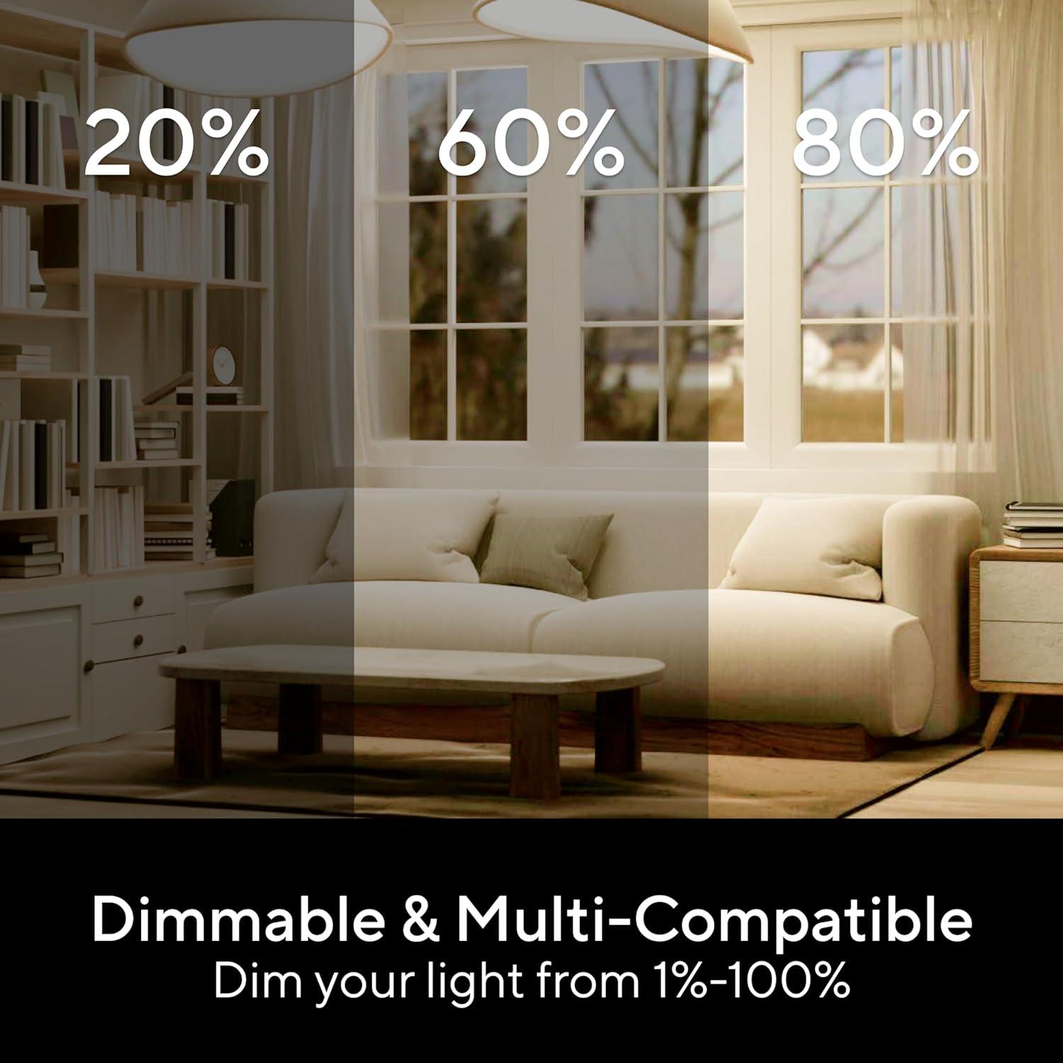 Interruptor Regulador Inteligente U-tec 3 Vías WiFi 2.4GHz