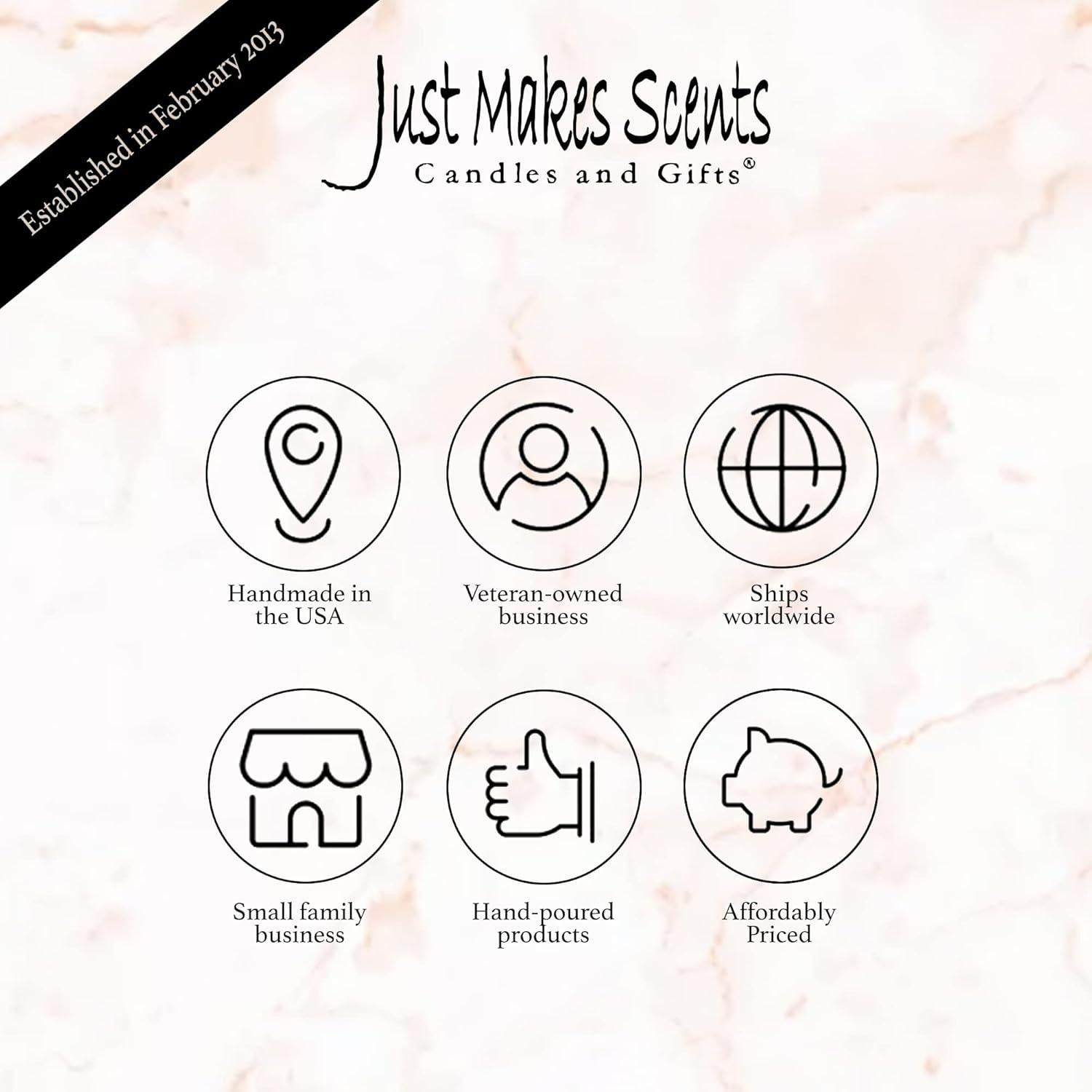 Vela Aromática Eliminadora de Olores Lino Fresco 226g Just Makes Scents