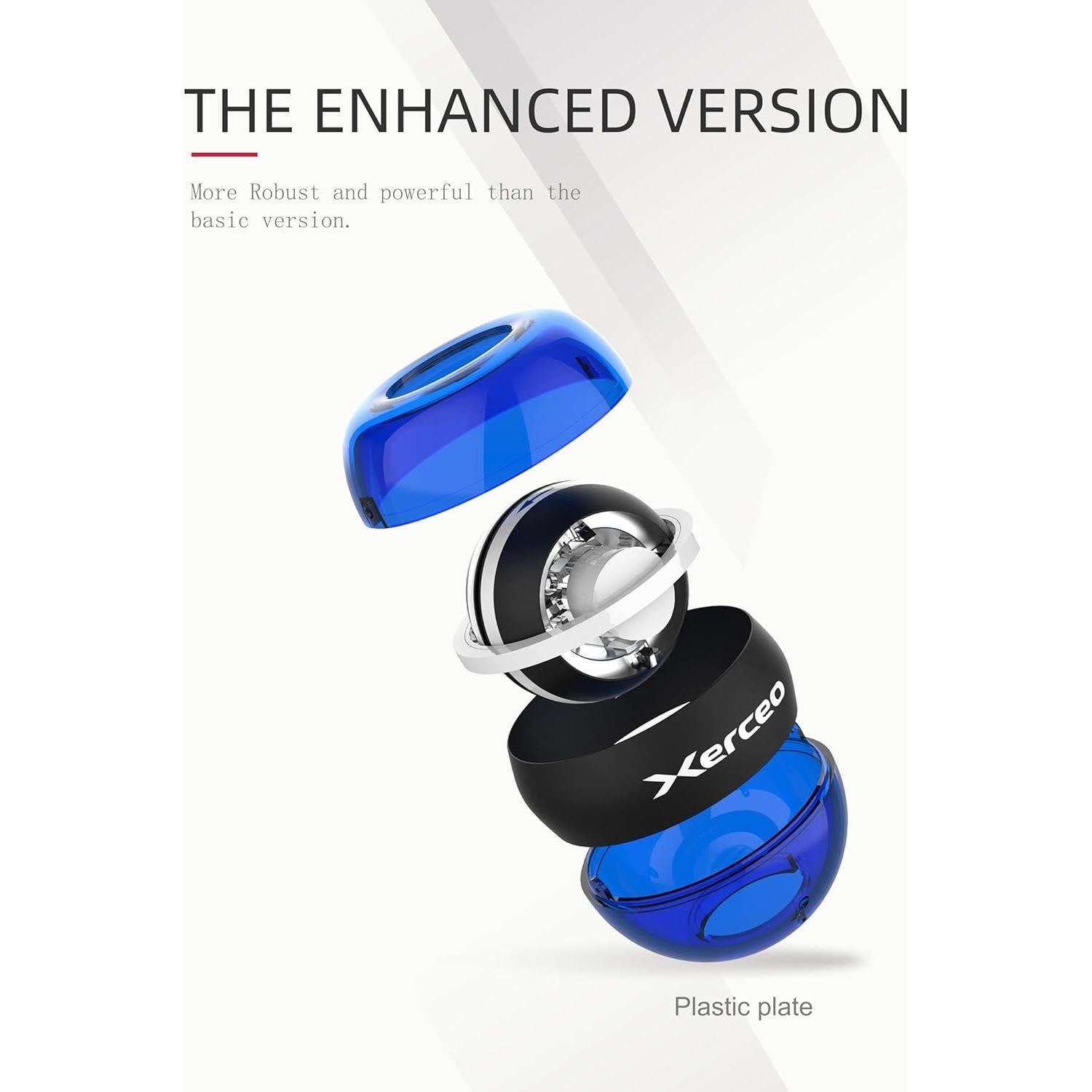 Bola de Gyro Xerceo Auto-Start con Luz LED para Entrenamiento