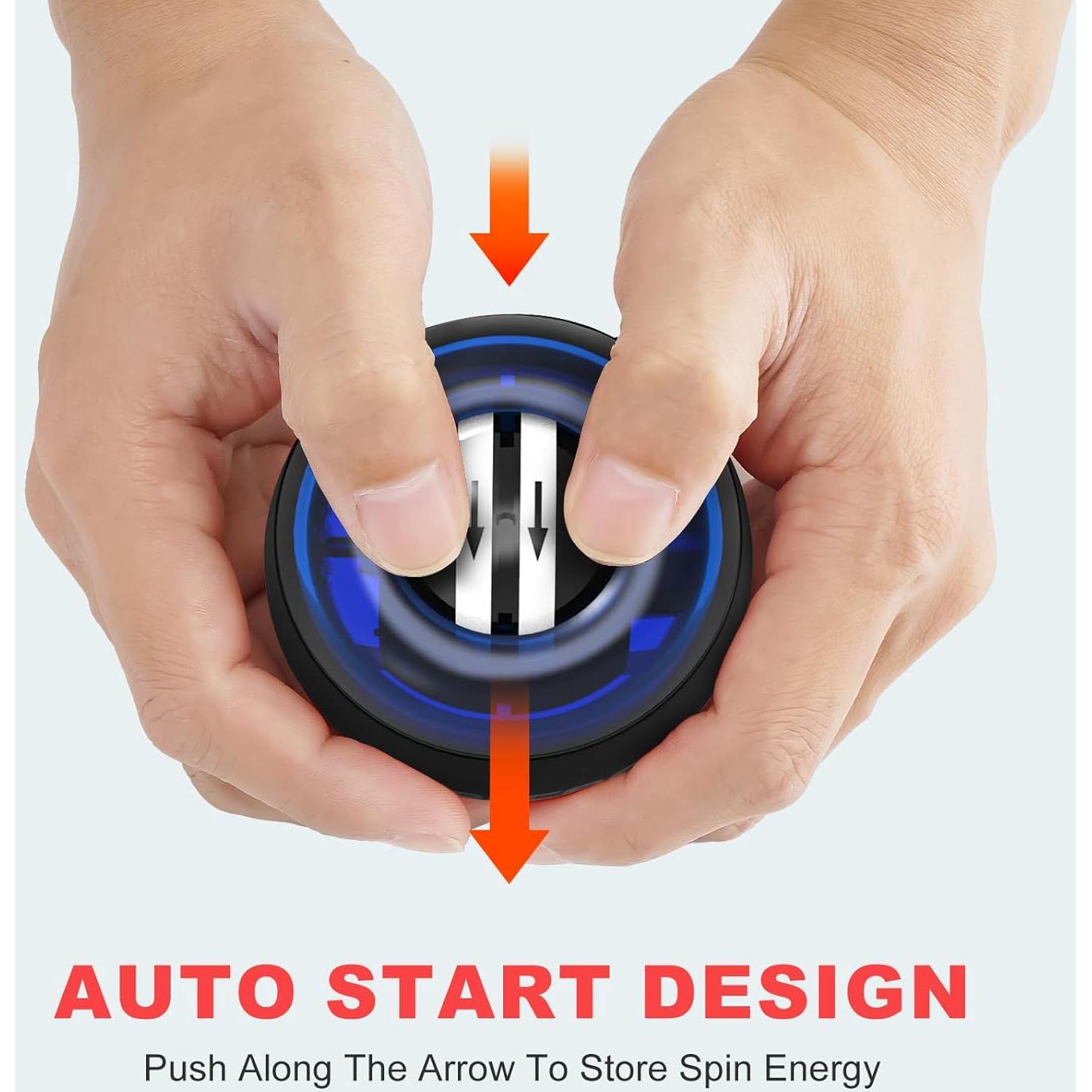 Bola de Gyro Xerceo Auto-Start con Luz LED para Entrenamiento