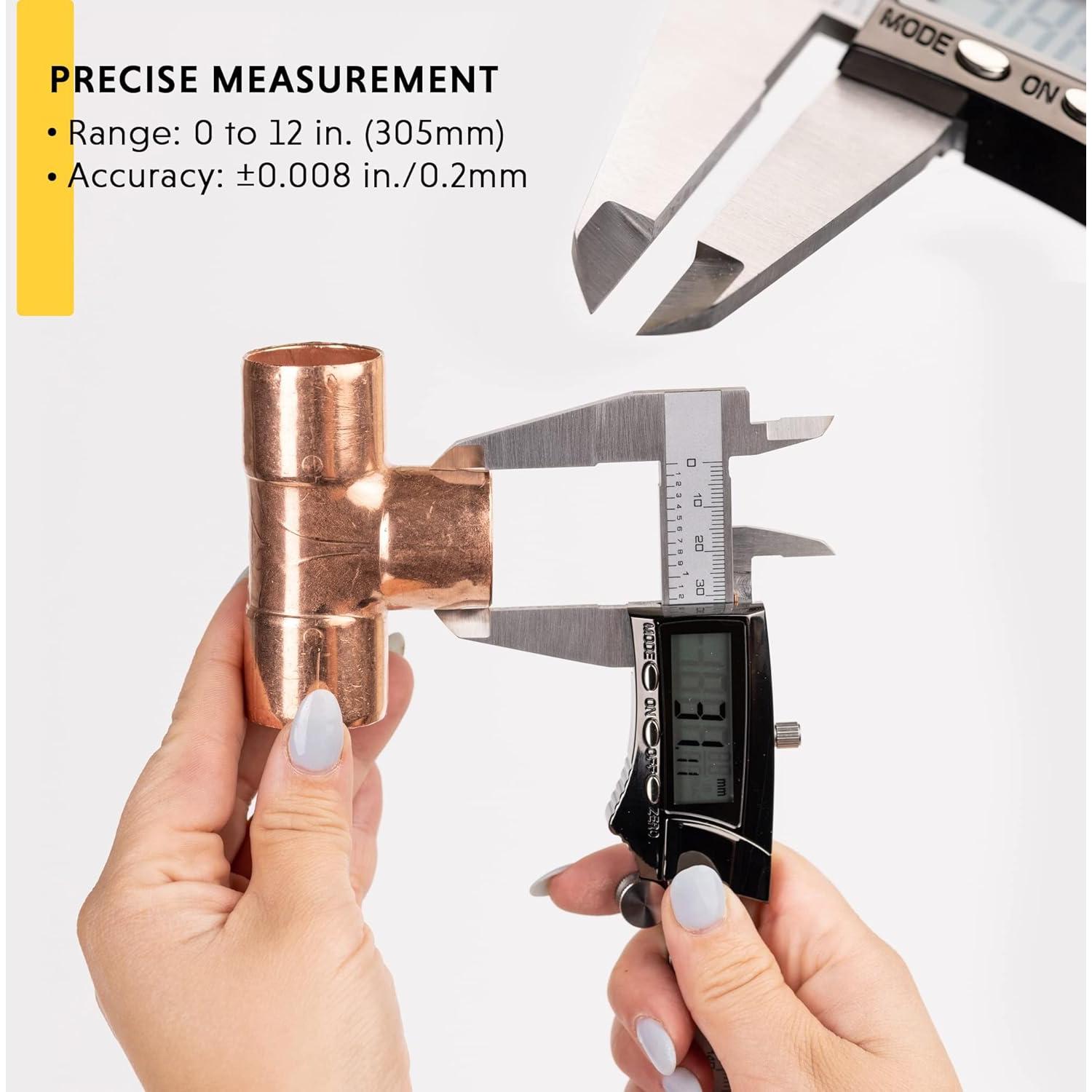 Calibrador Digital General Tools 1478 - 203mm - Pantalla LCD