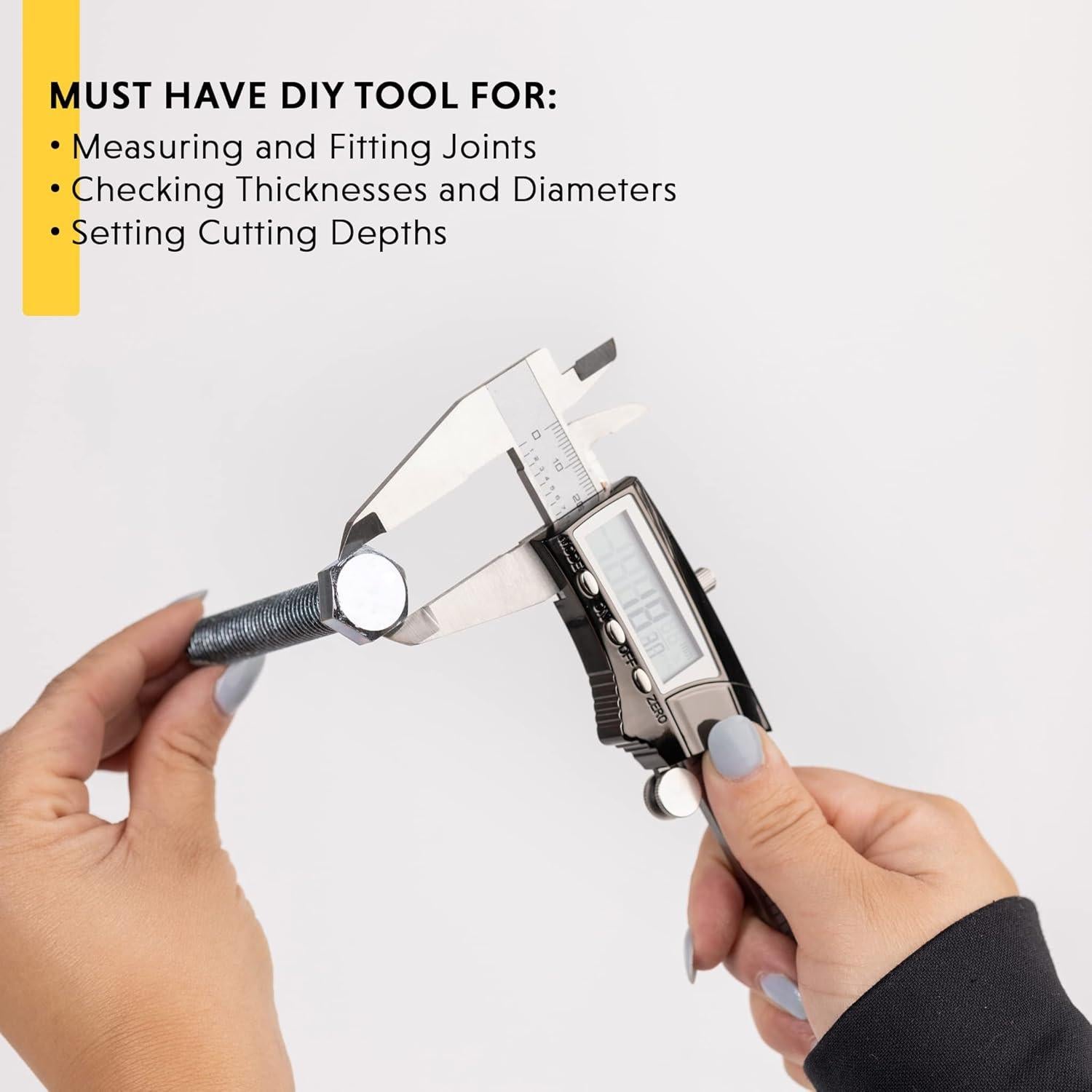 Calibrador Digital General Tools 1478 - 203mm - Pantalla LCD