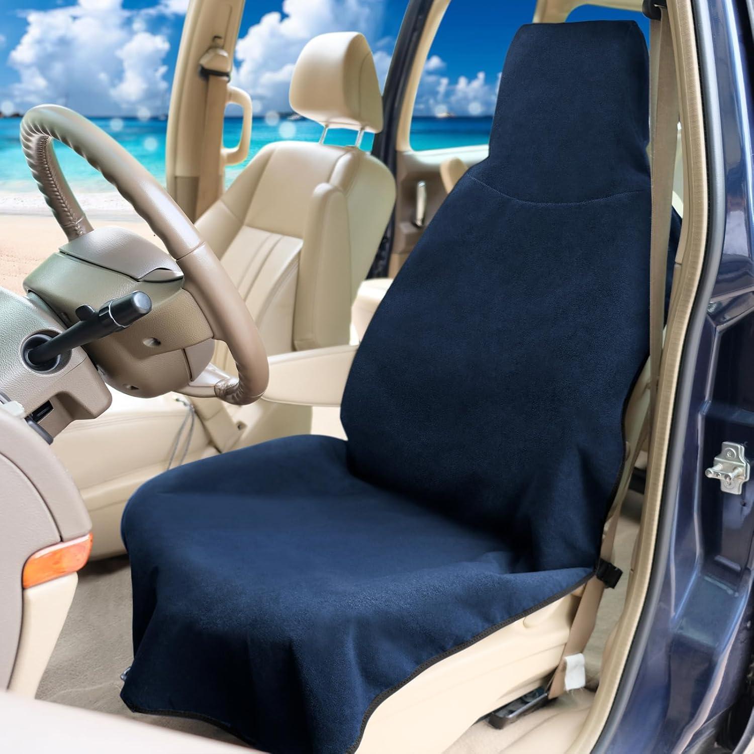 Funda de Asiento Impermeable INFANZIA para Coche Universal Azul