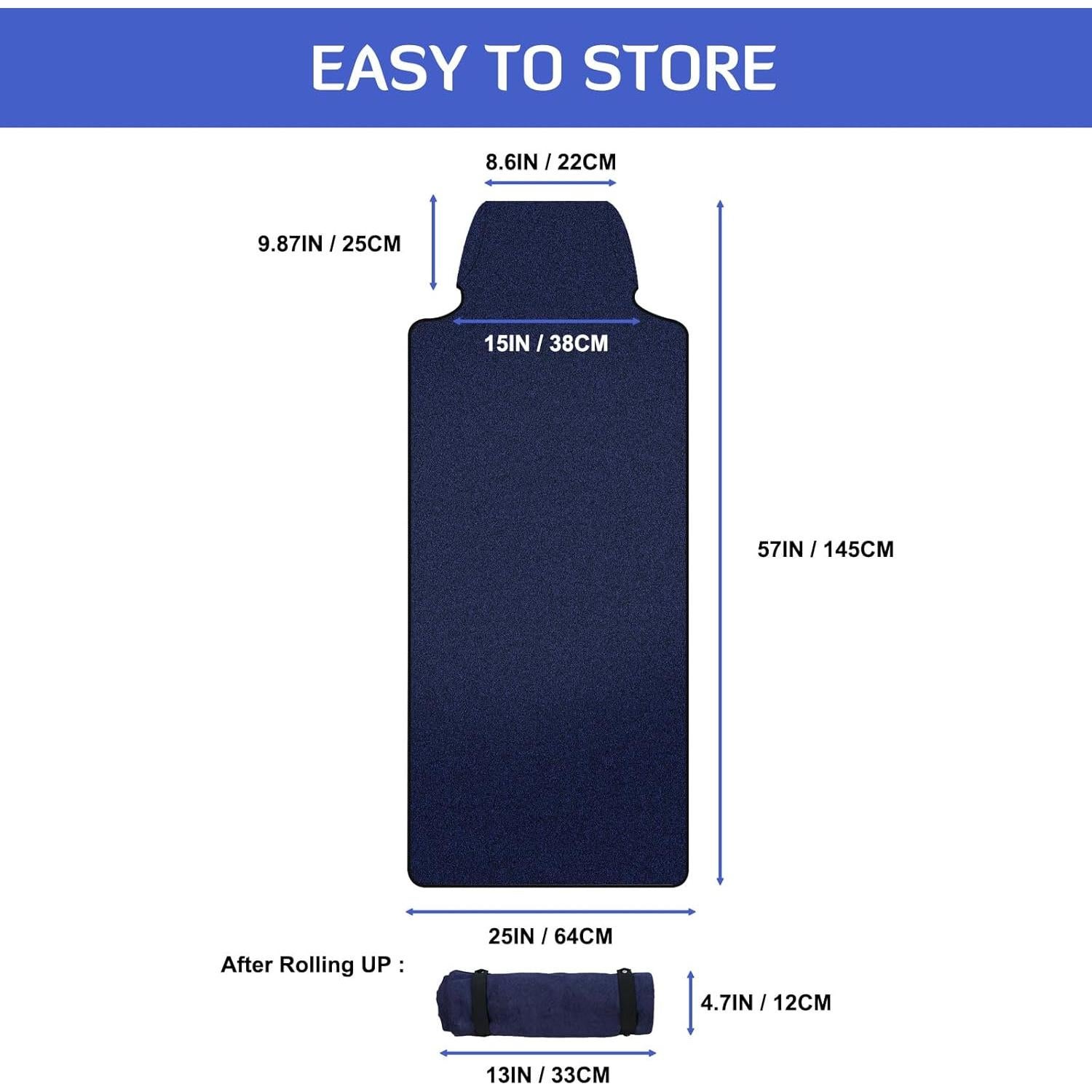 Funda de Asiento Impermeable INFANZIA para Coche Universal Azul