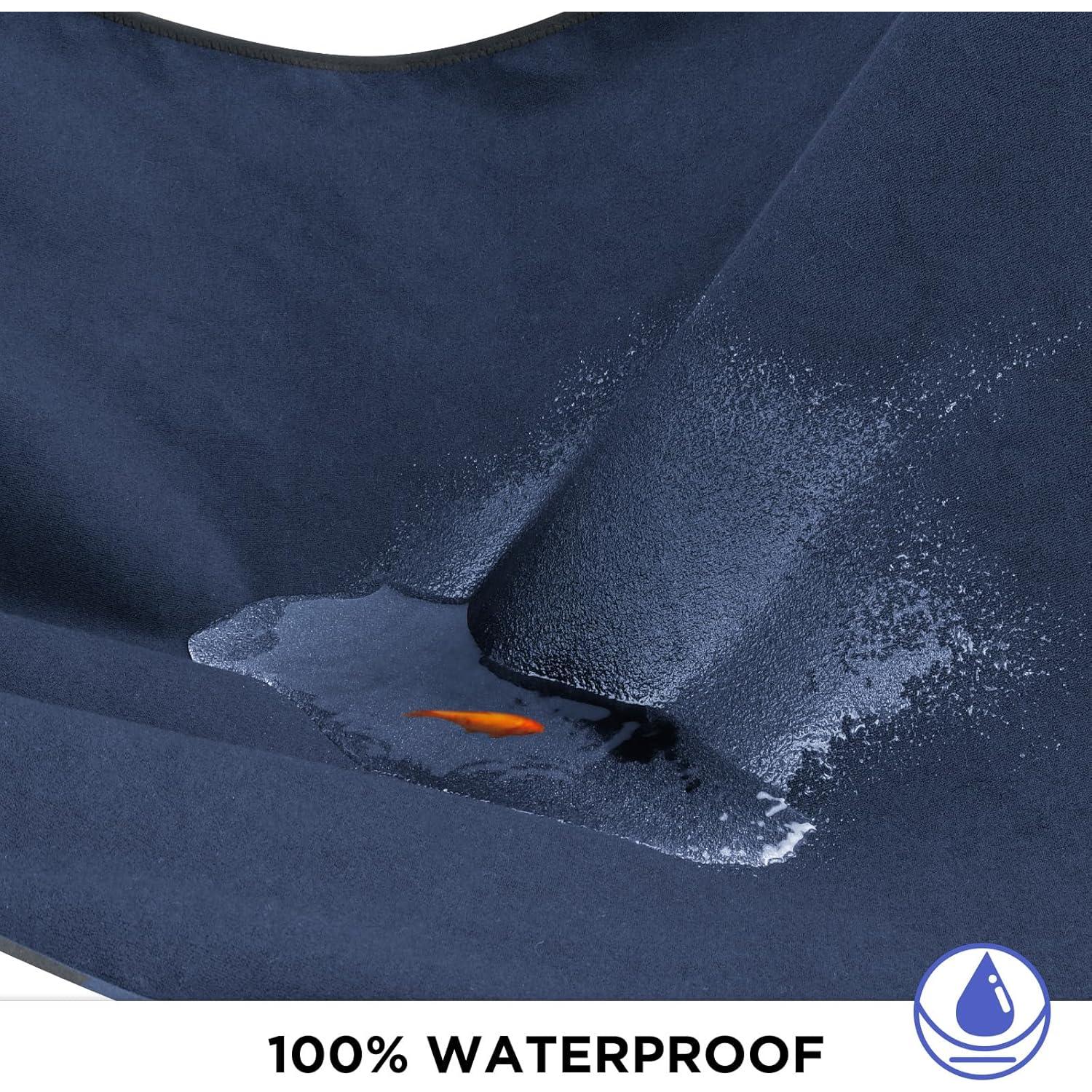 Funda de Asiento Impermeable INFANZIA para Coche Universal Azul