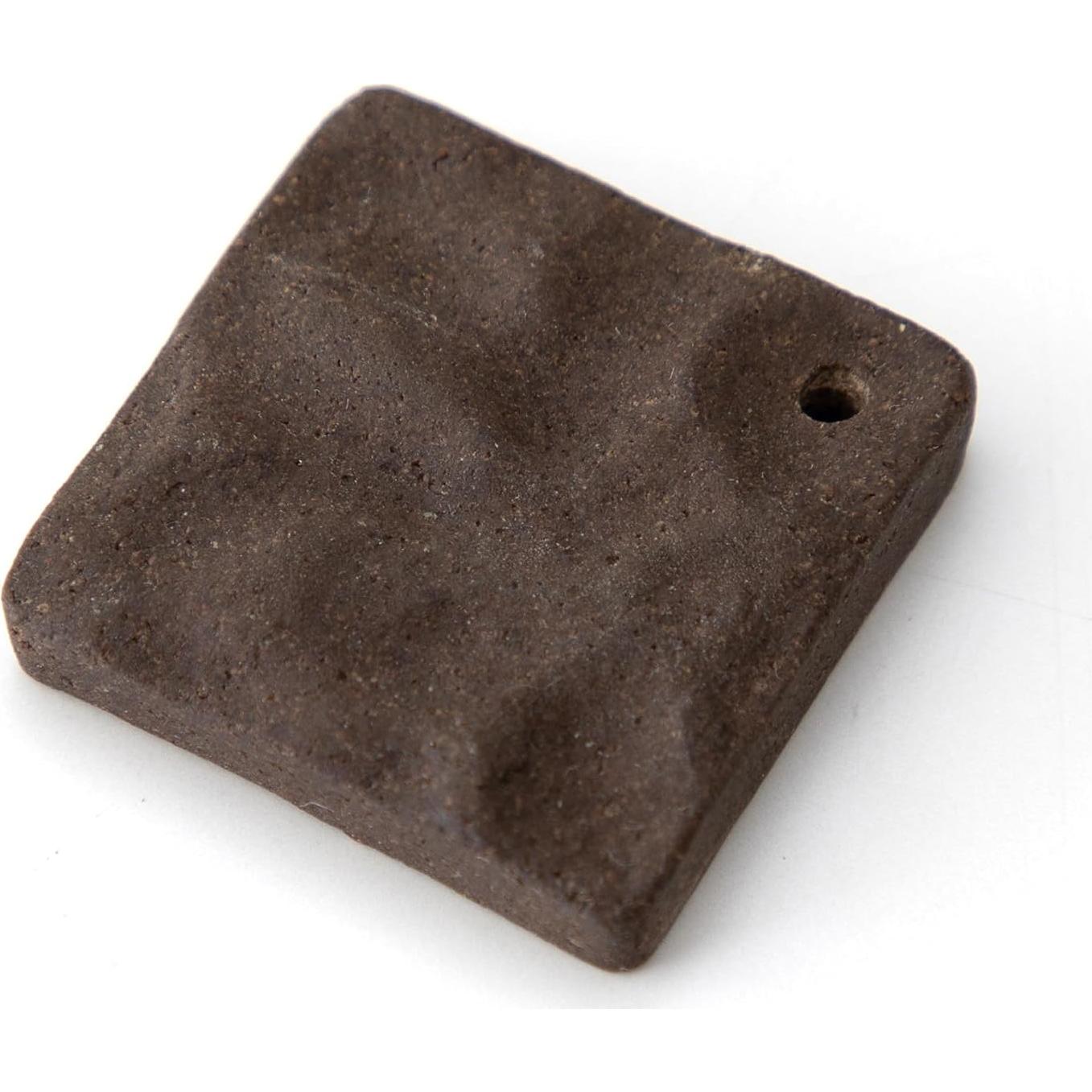 Soportes de Incienso Mini Asayu Japón Kazenami - Cerámica Ecológica, 3 Piezas