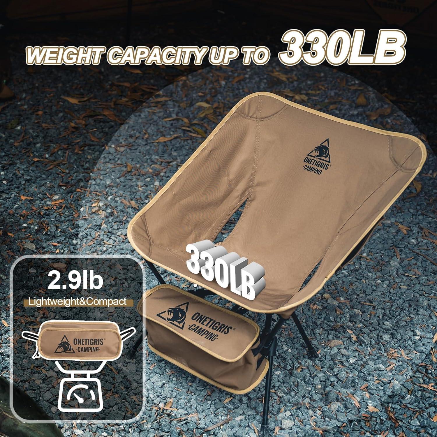 Silla de Camping OneTigris Tigerblade Plegable 150 kg