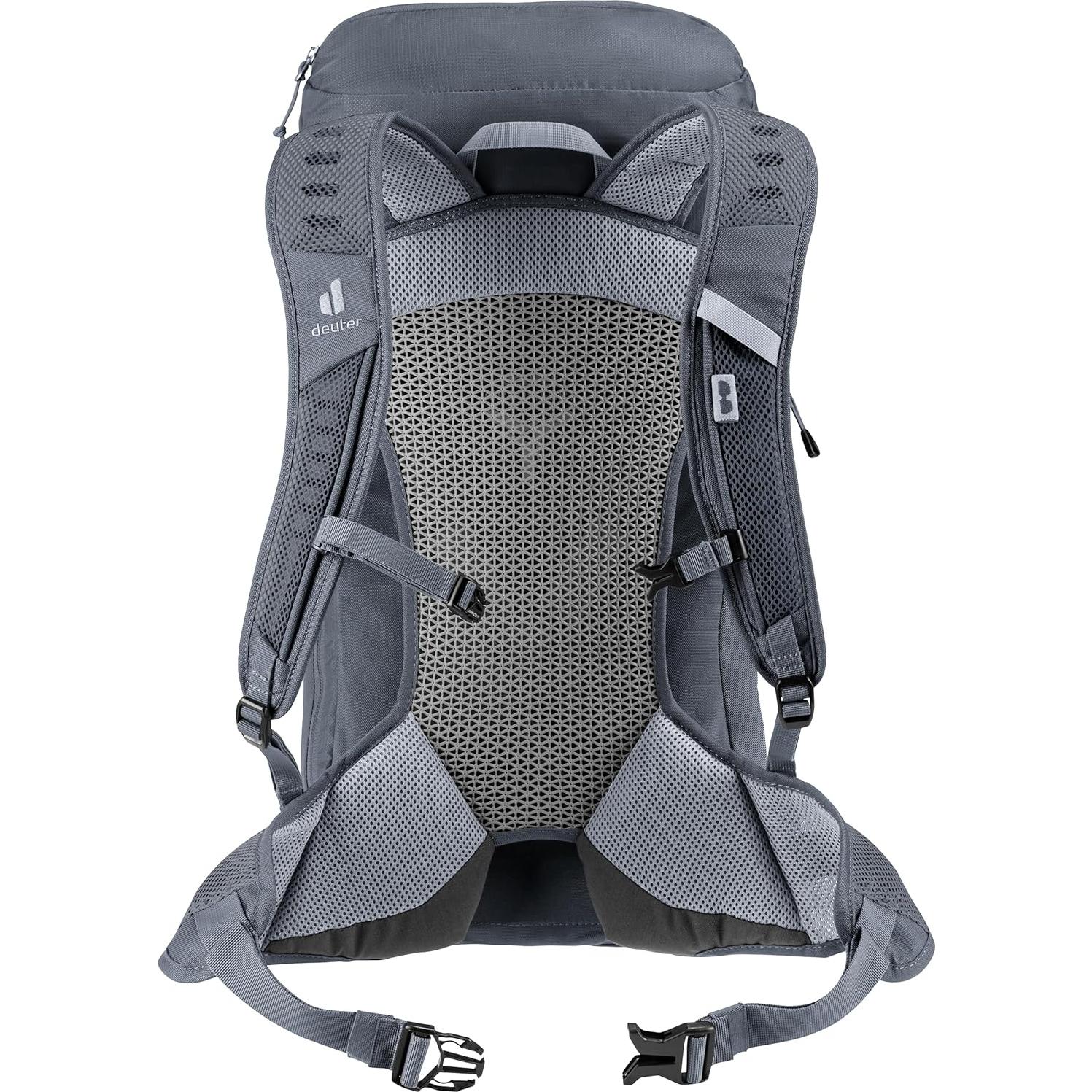 Mochila Deuter AC Lite 24L Negra, Sistema Aircomfort