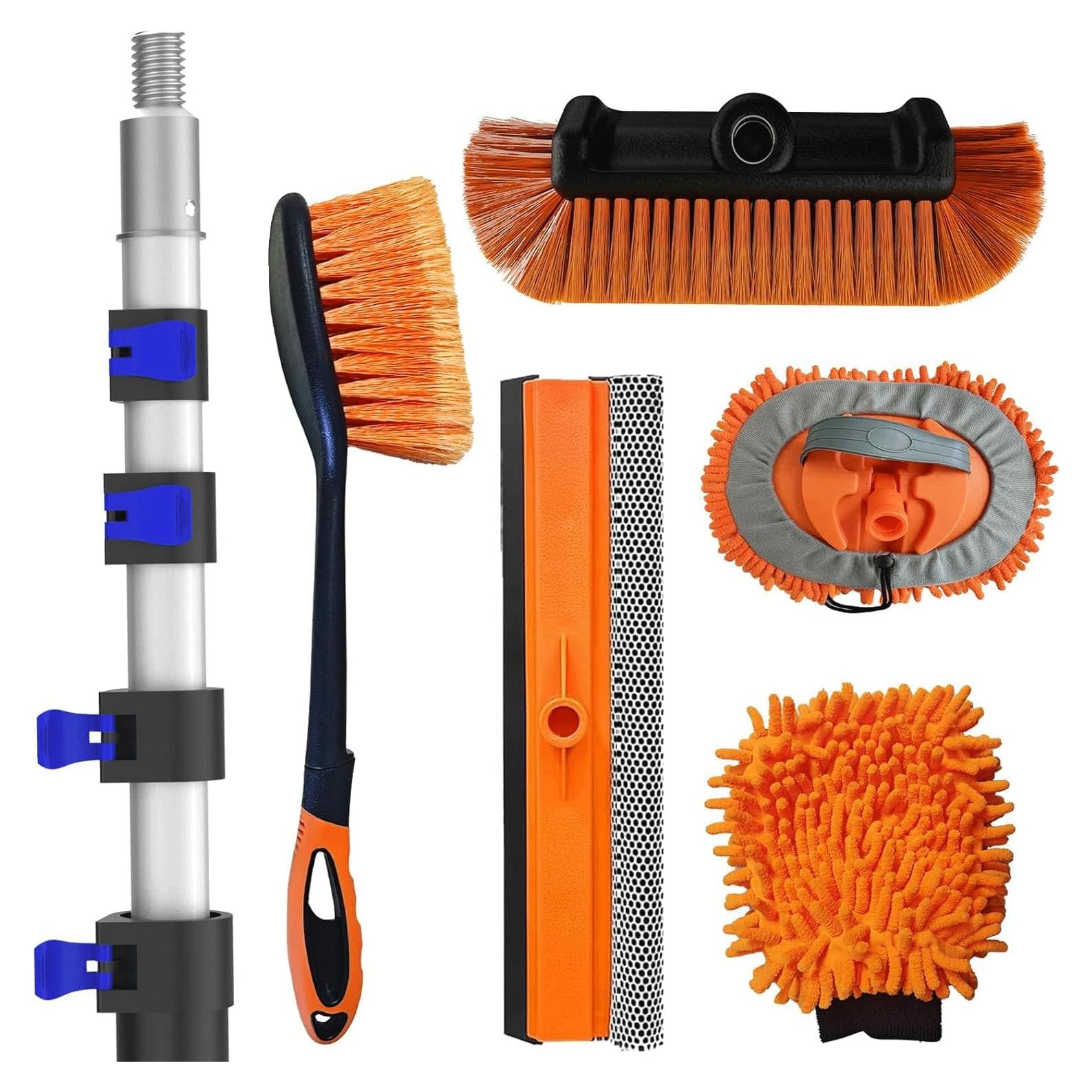 Kit de Lavado de Autos SKGPOLE 26 pies con Poste Telescópico