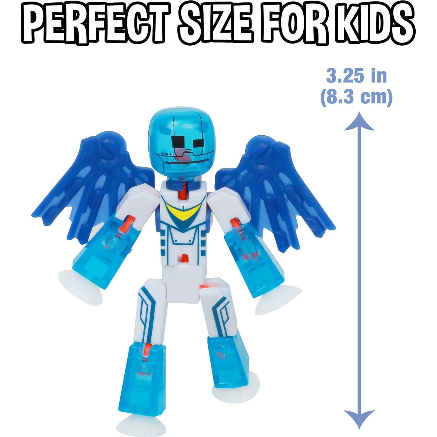 Paquete de Acción Zing StikBot Zingtannica - Figuras Stop Motion