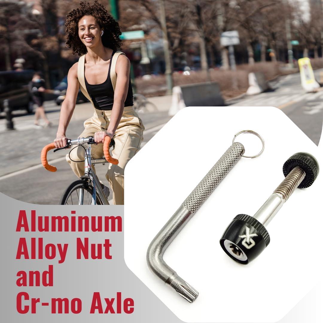 Abrazadera de Asiento de Bicicleta ONIPAX Antirrobo 7 Lóbulos