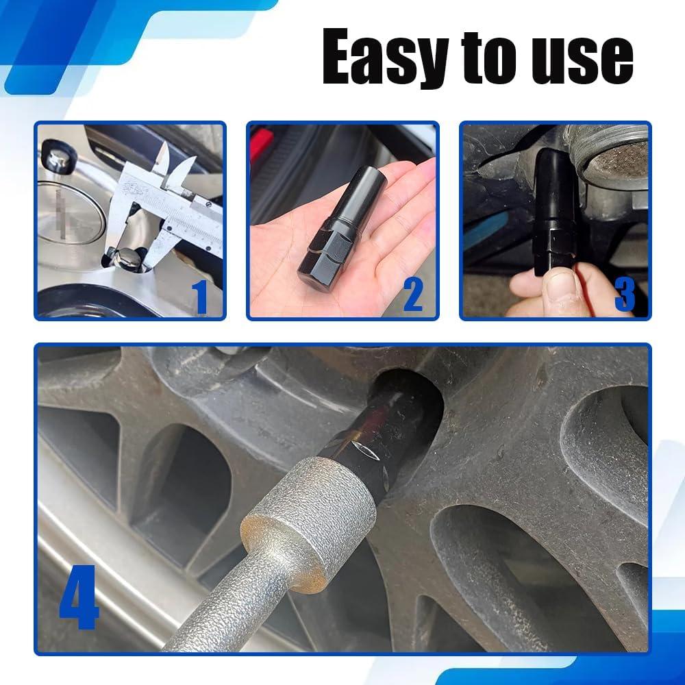 Socket de Tuerca de Rueda Spline 7 Rebvugr 19mm 21mm