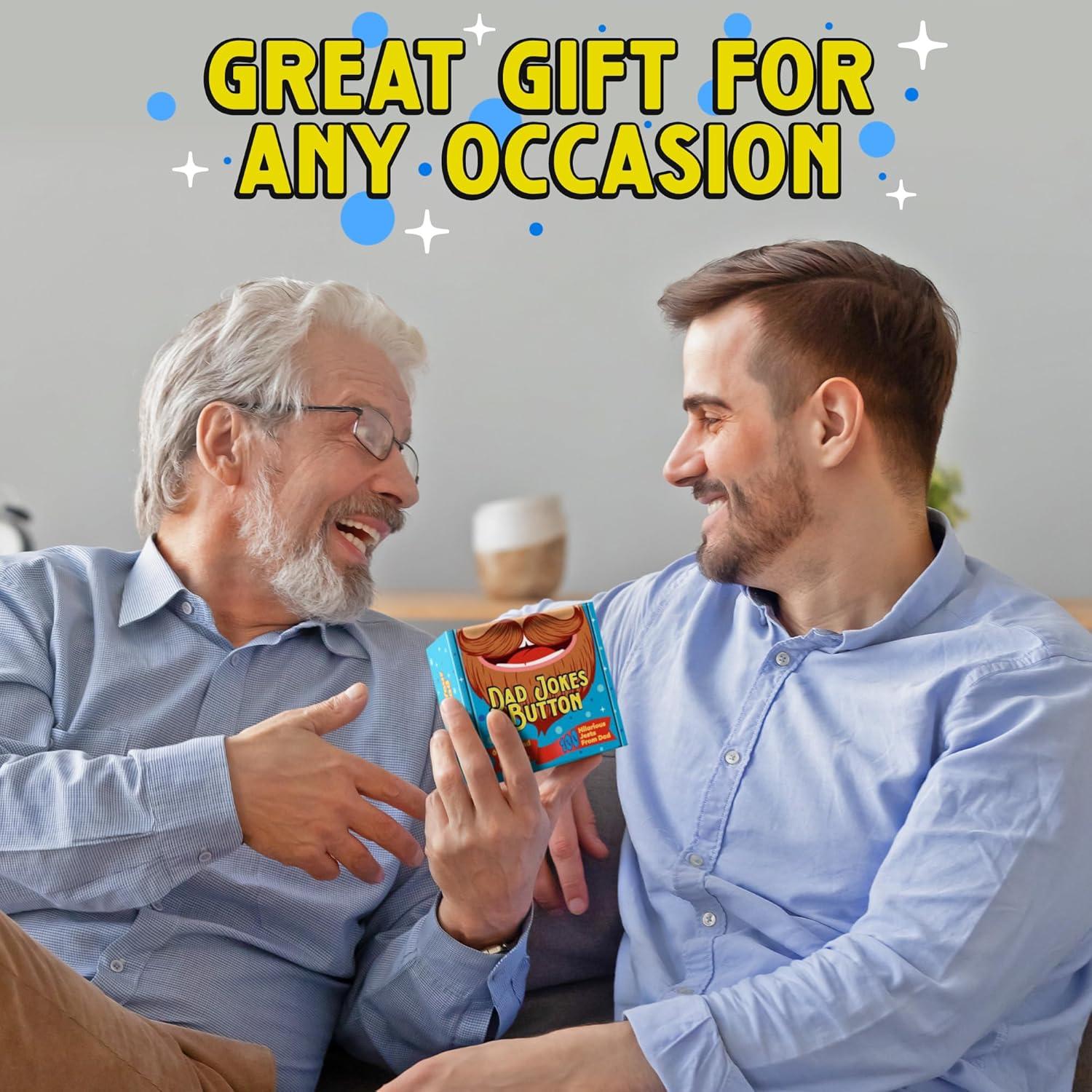 Botón de Chistes de Papá Keentox con Grabadora 60s - Regalo Día del Padre