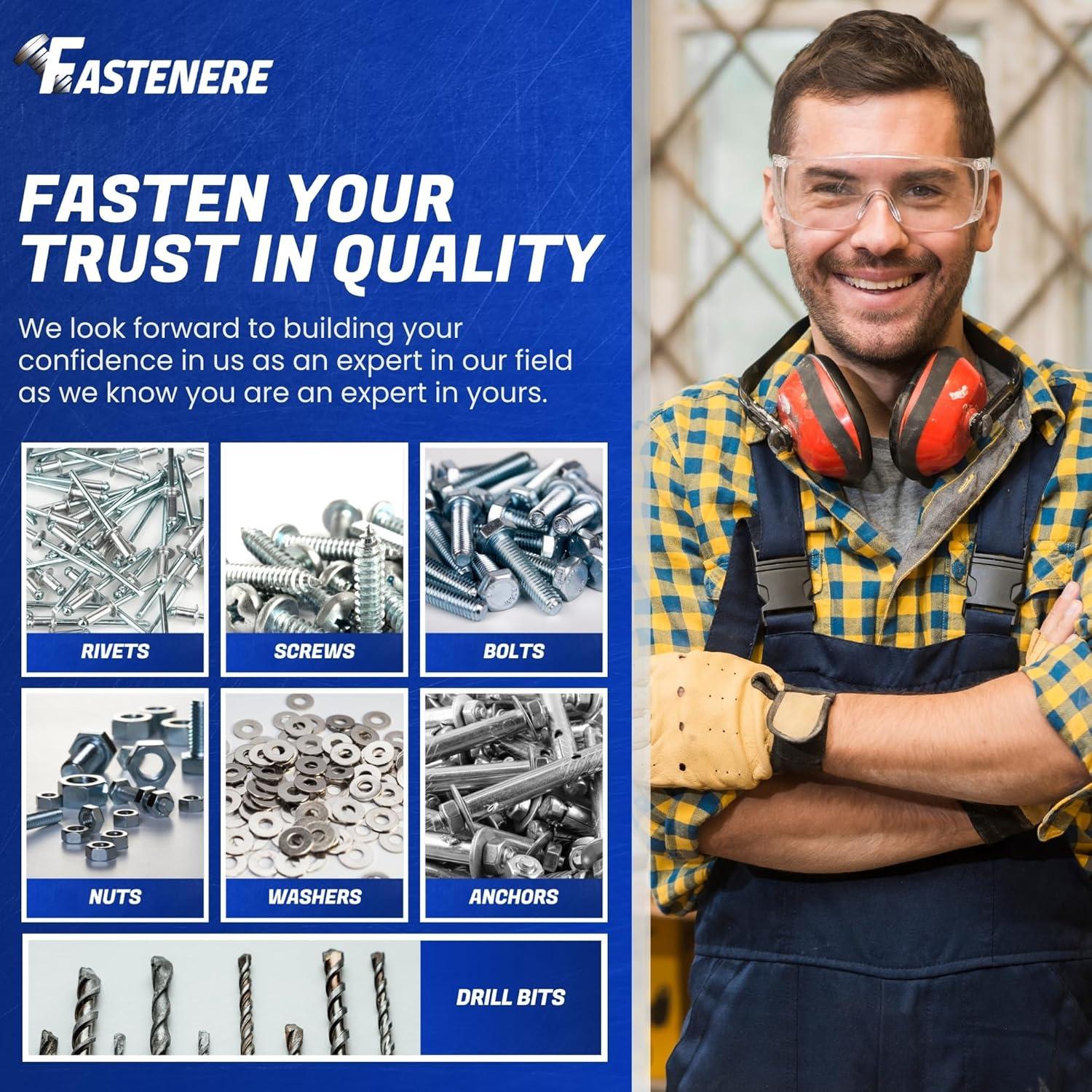 Tornillos de Seguridad Torx Fastenere 3/8-16 x 3.81 cm Acero Inoxidable