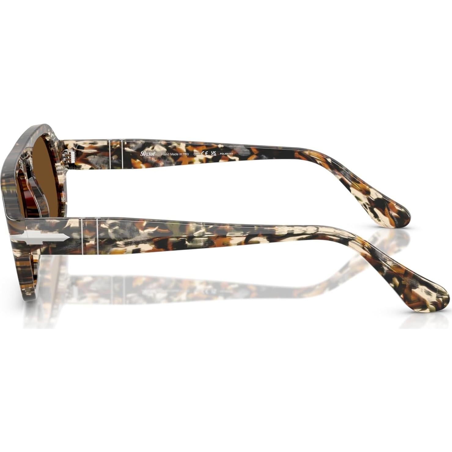 Gafas de sol Persol PO3369S Aviador Marrón Ámbar Polarizadas