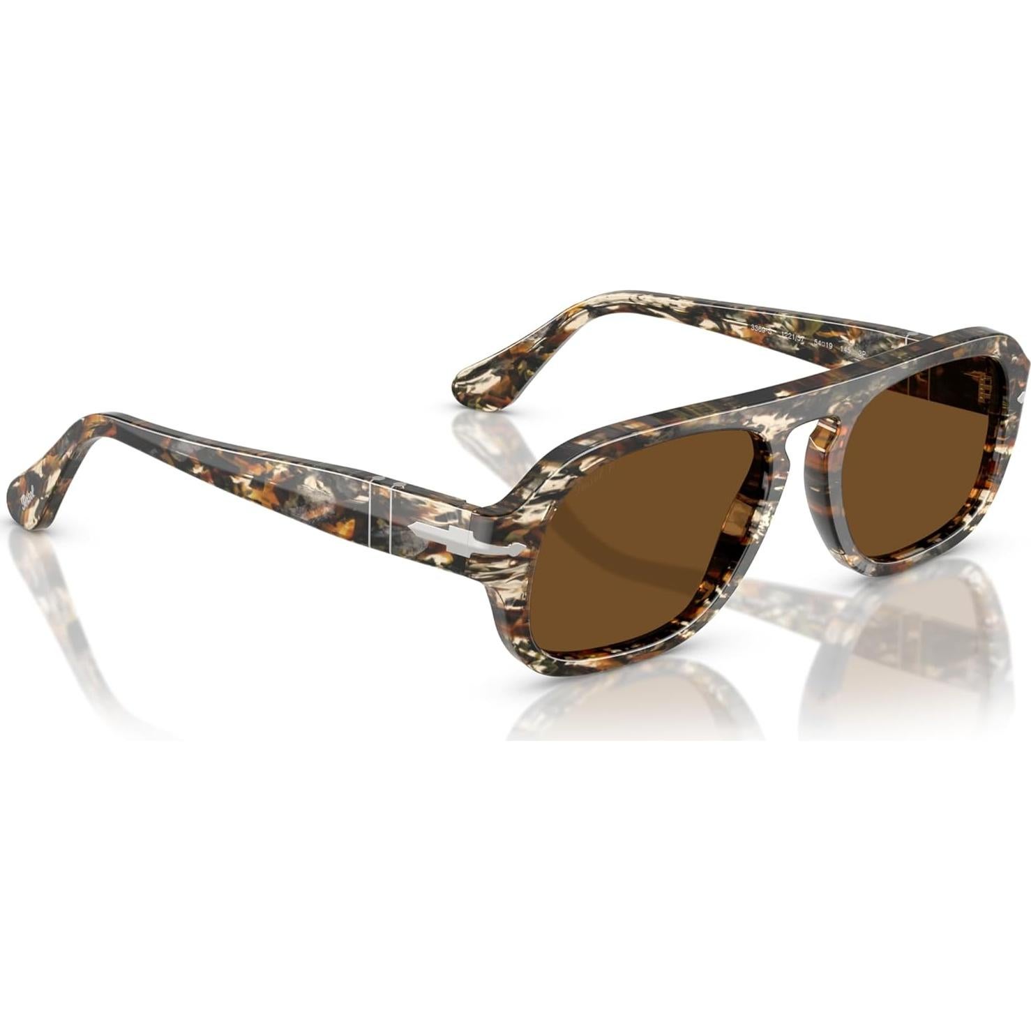 Gafas de sol Persol PO3369S Aviador Marrón Ámbar Polarizadas