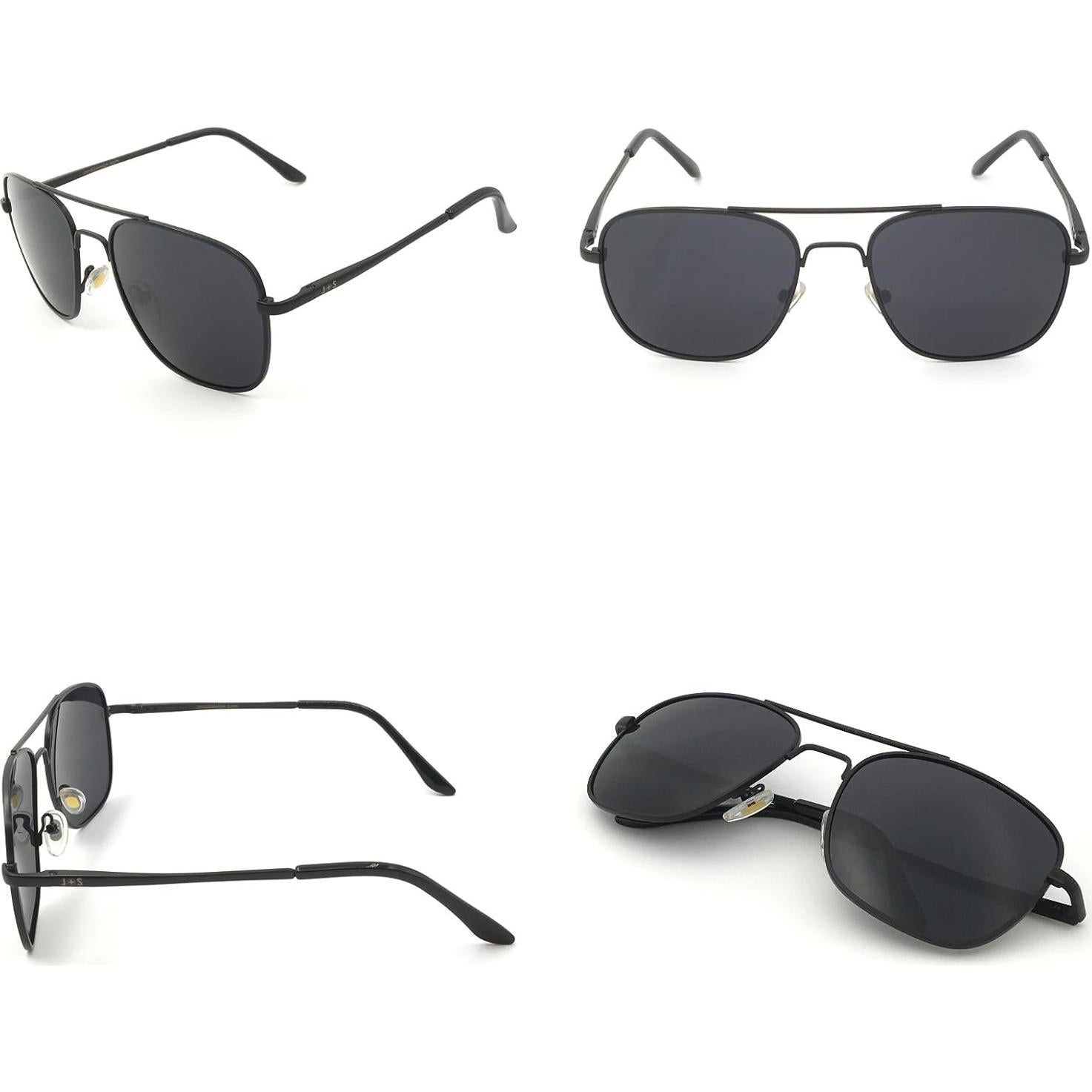 Gafas de sol aviador cuadradas J+S Premium polarizadas UV400