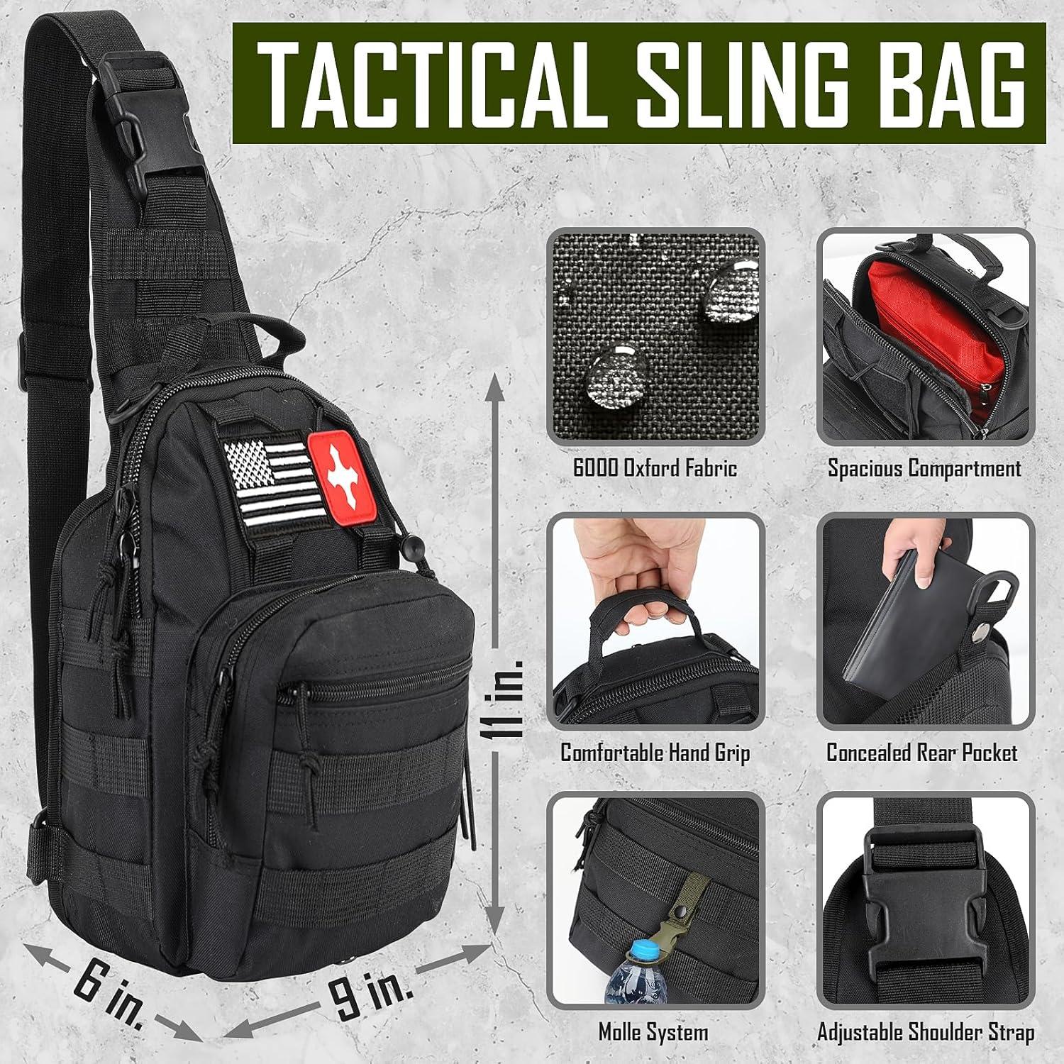 Kit de Supervivencia XIFOZA 268 Piezas con Primeros Auxilios