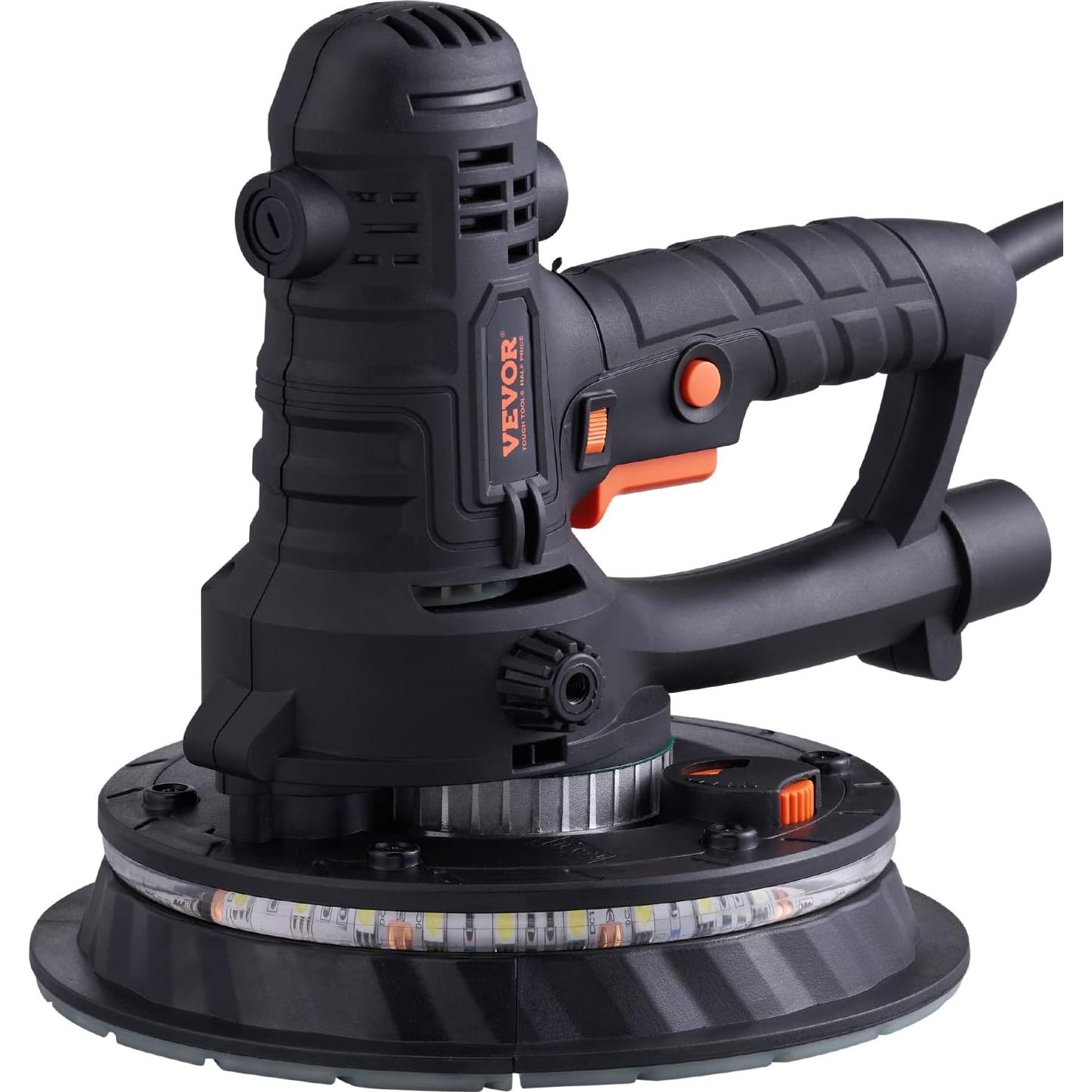 Lijadora de Yeso Eléctrica VEVOR 800W con 12 Discos 180mm