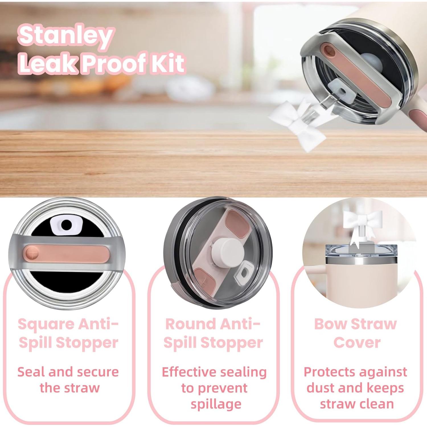 Juego de Accesorios MOTEERLLU para Taza Stanley 6 Piezas