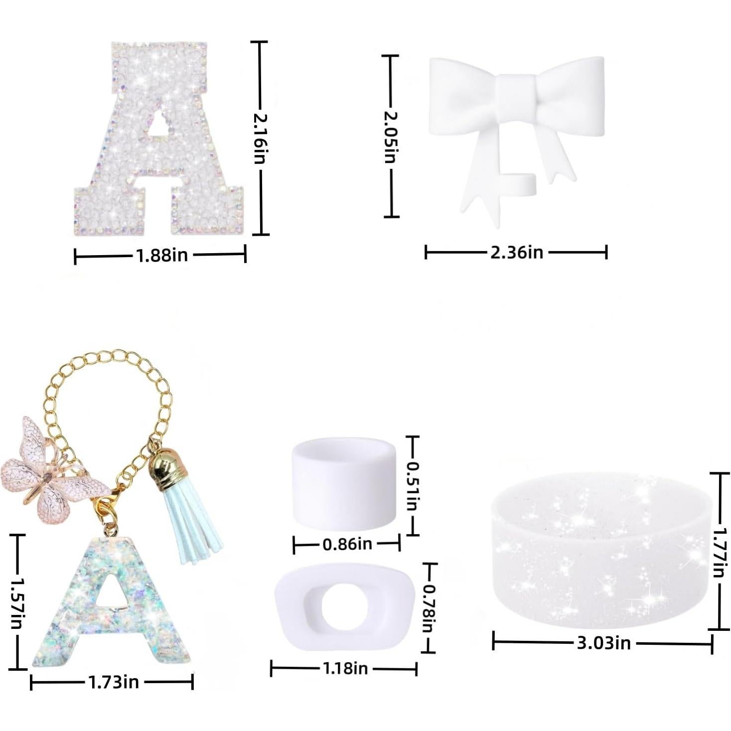 Juego de Accesorios MOTEERLLU para Taza Stanley 6 Piezas