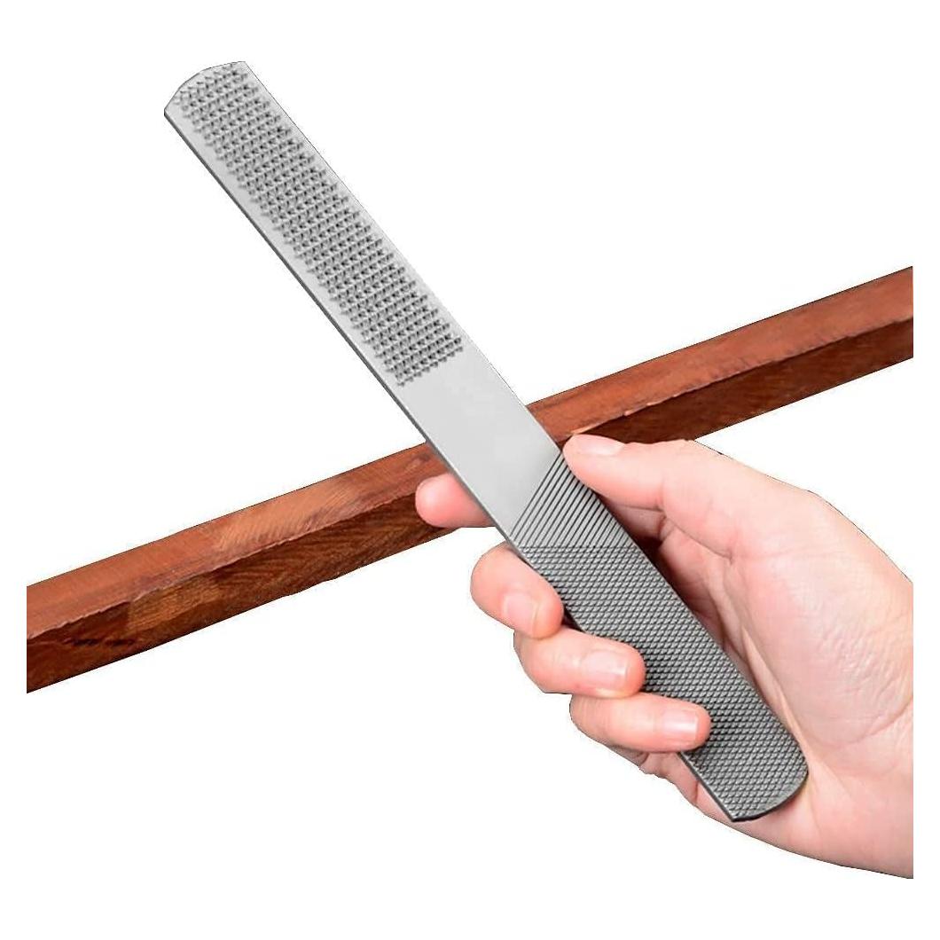 Lima de Madera 4 Vías DONSTRAW - Acero de Carbono 20.5cm