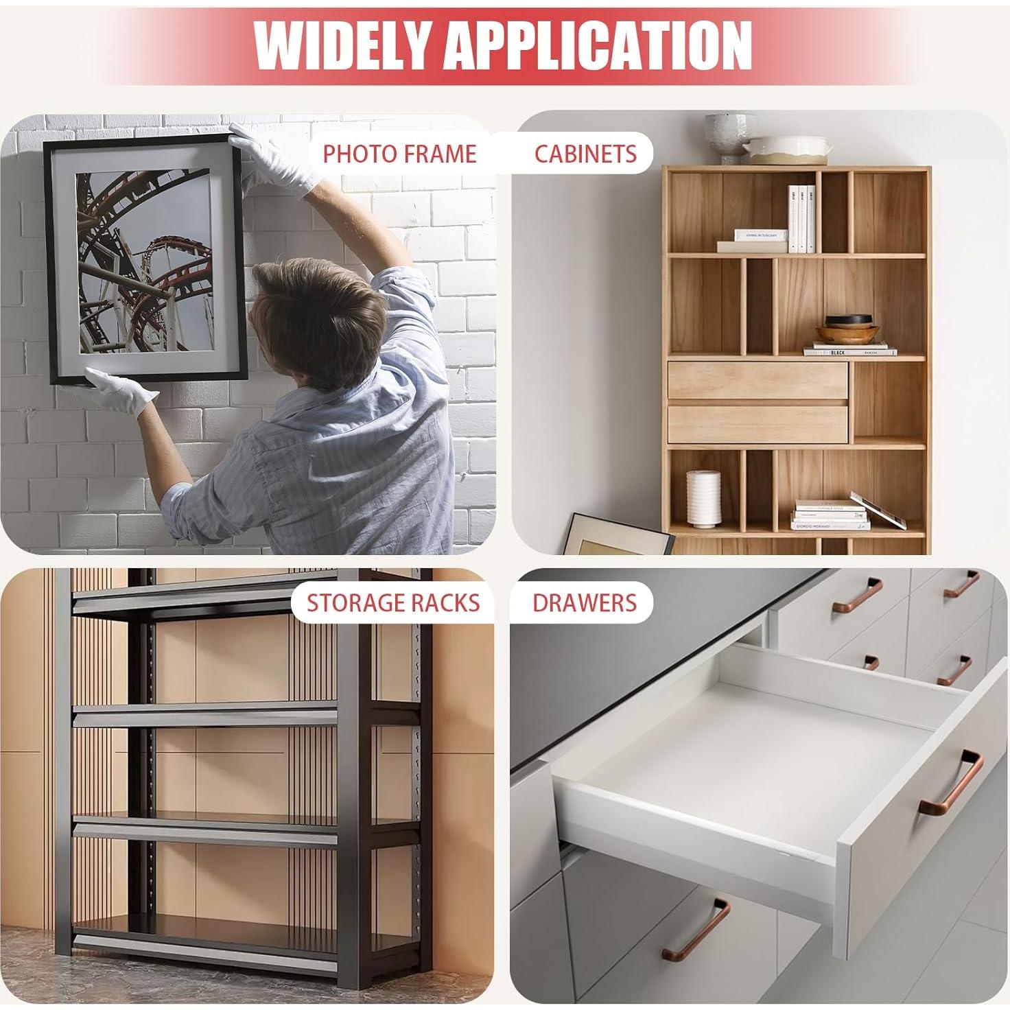 Abrazaderas de esquina WenCrew 4 Pack 90 grados aluminio 13.97 cm