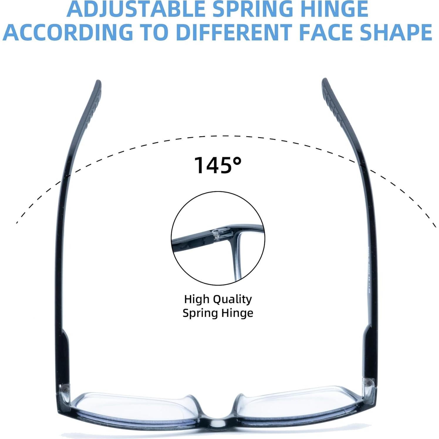 Gafas de lectura bifocales Wenzhou 1.0x con filtro azul