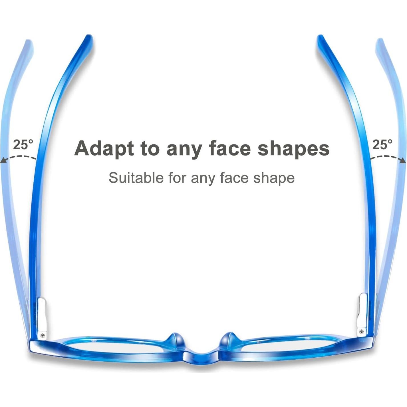 Gafas de Bloqueo de Luz Azul VISOONE Antirreflejo Unisex