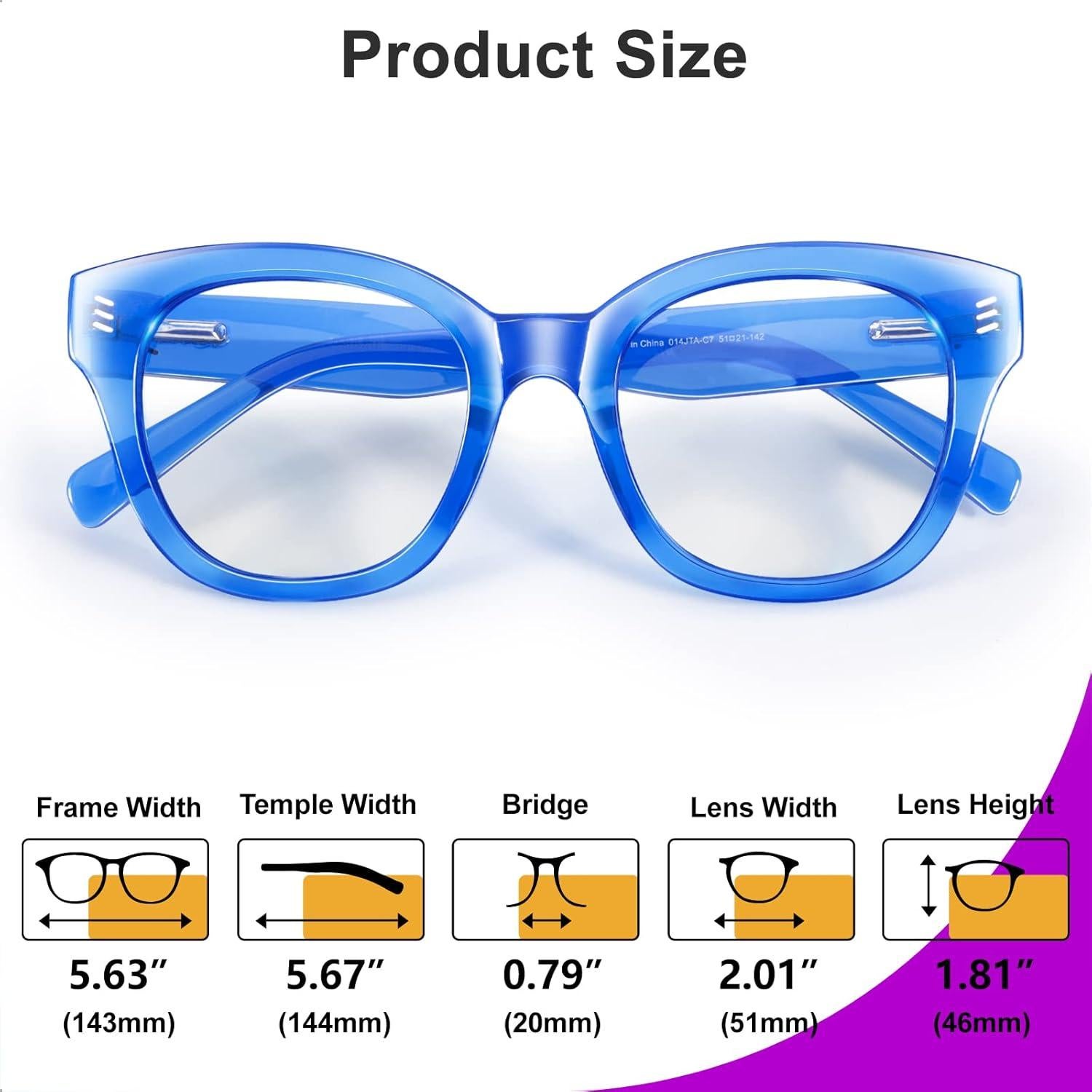 Gafas de Bloqueo de Luz Azul VISOONE Antirreflejo Unisex