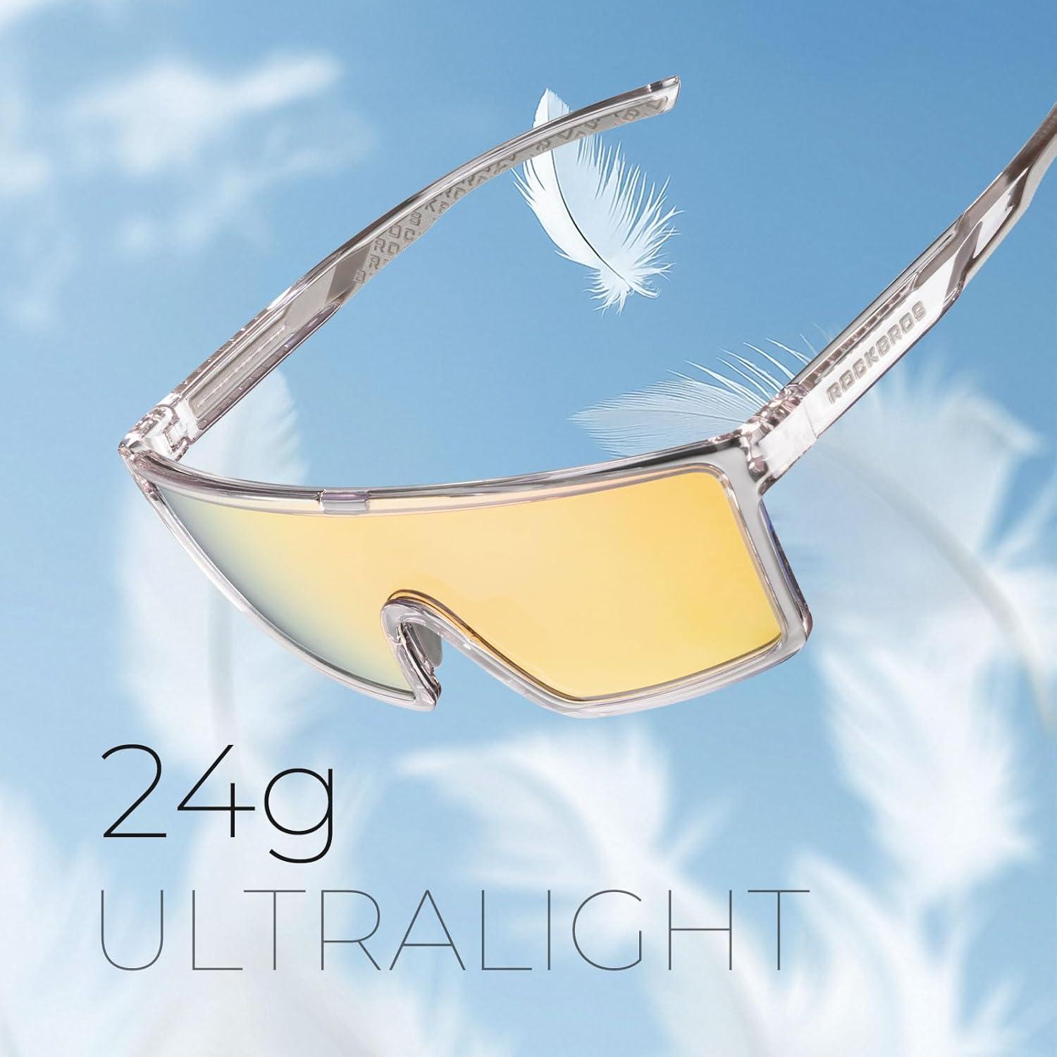Gafas de Ciclismo ROCKBROS Polarizadas UV400 Ligeras