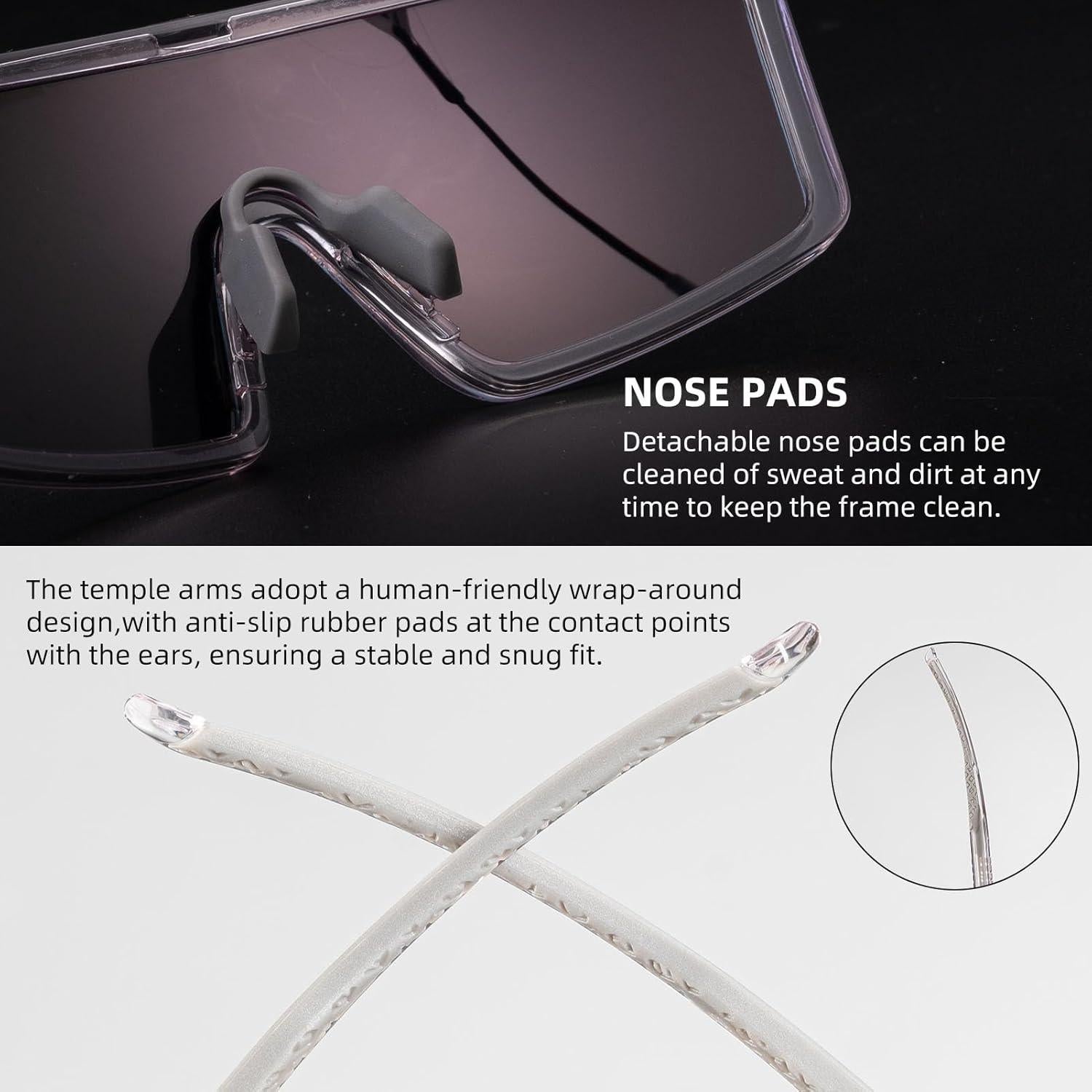 Gafas de Ciclismo ROCKBROS Polarizadas UV400 Ligeras