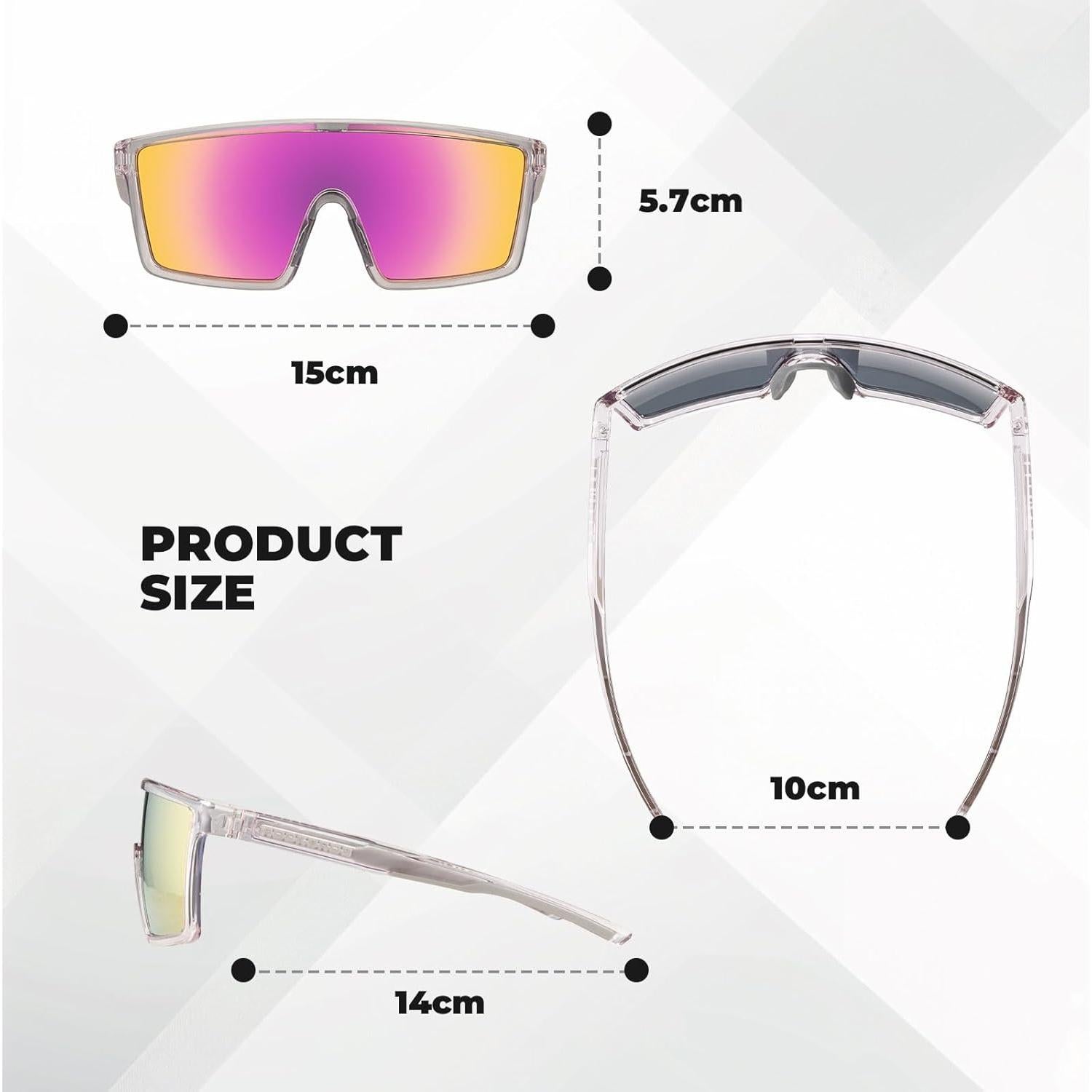 Gafas de Ciclismo ROCKBROS Polarizadas UV400 Ligeras