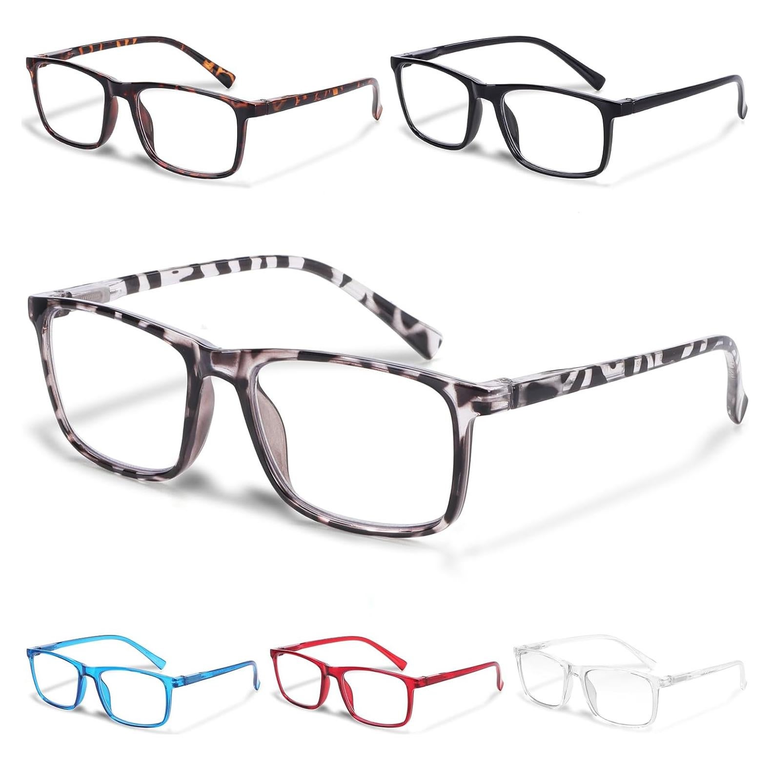 Paquete de 6 Gafas de Lectura TRENVIE Bloqueo Luz Azul