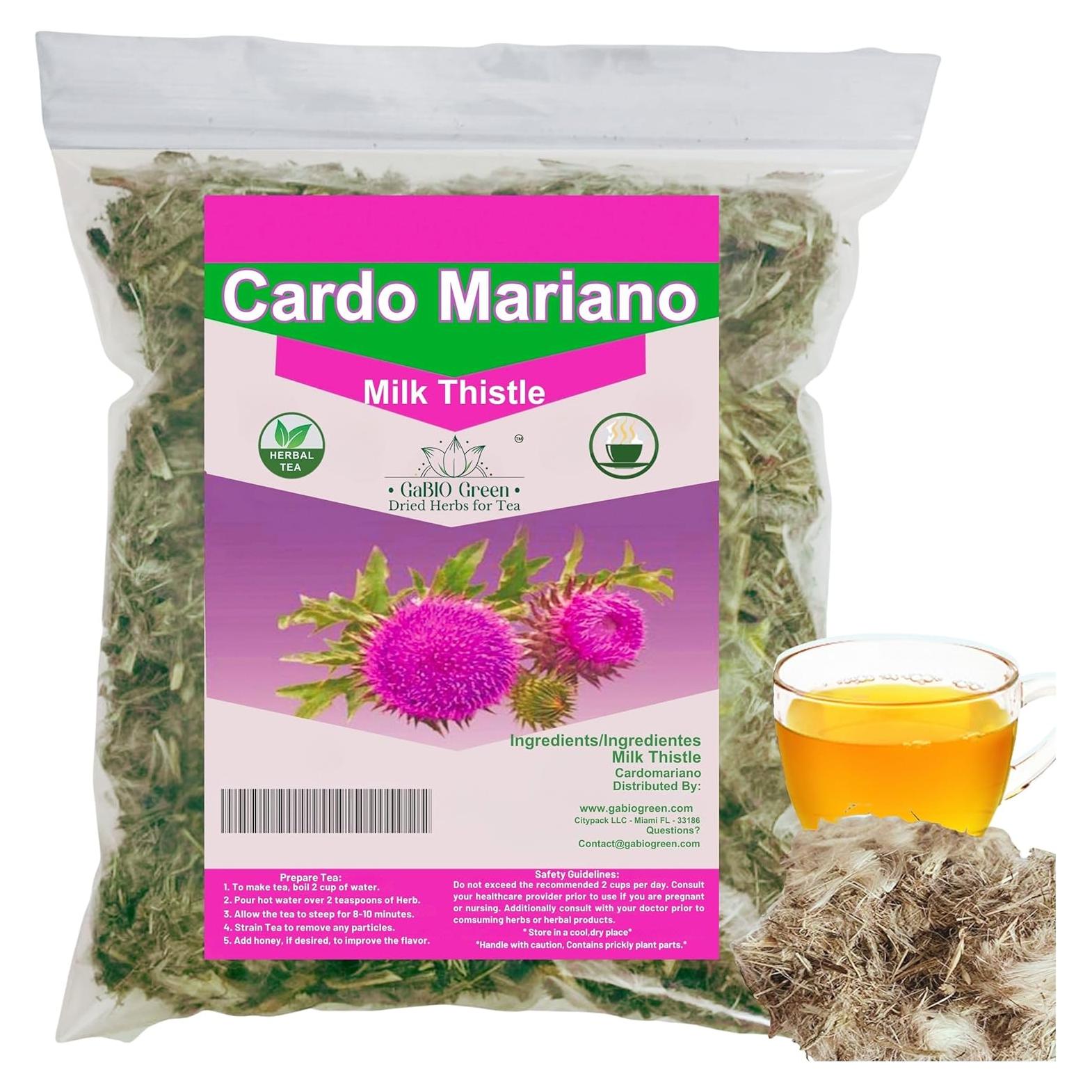 Té Suelto de Cardo Mariano Gabiogreen 59.5 g - Herbal