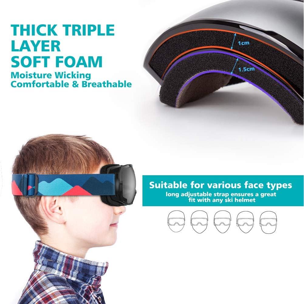 Gafas de Esquí para Niños OutdoorMaster Valle Feliz - Protección UV